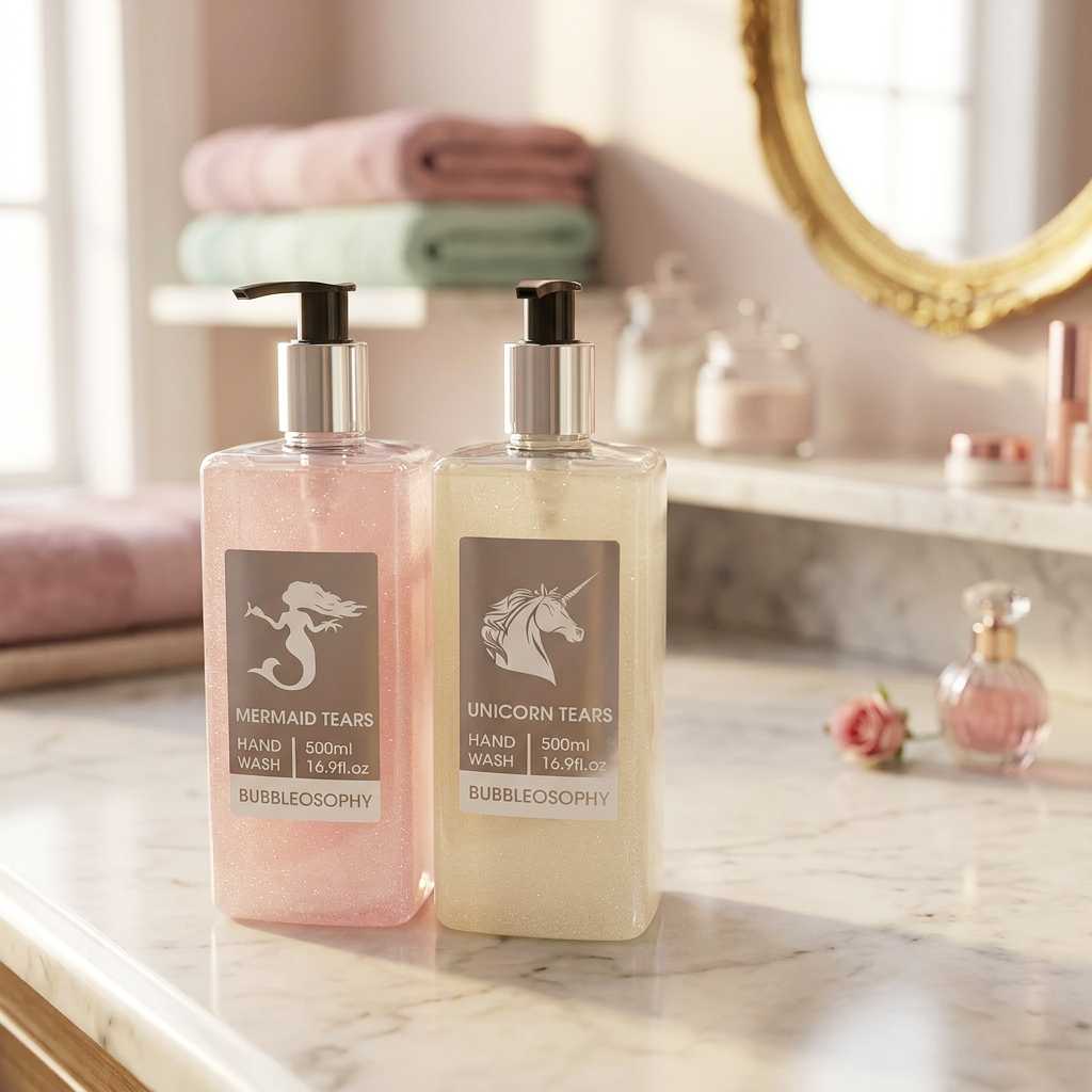 Bubbleosophy Moisturising Hand Wash - Various Scents Available - 500ml