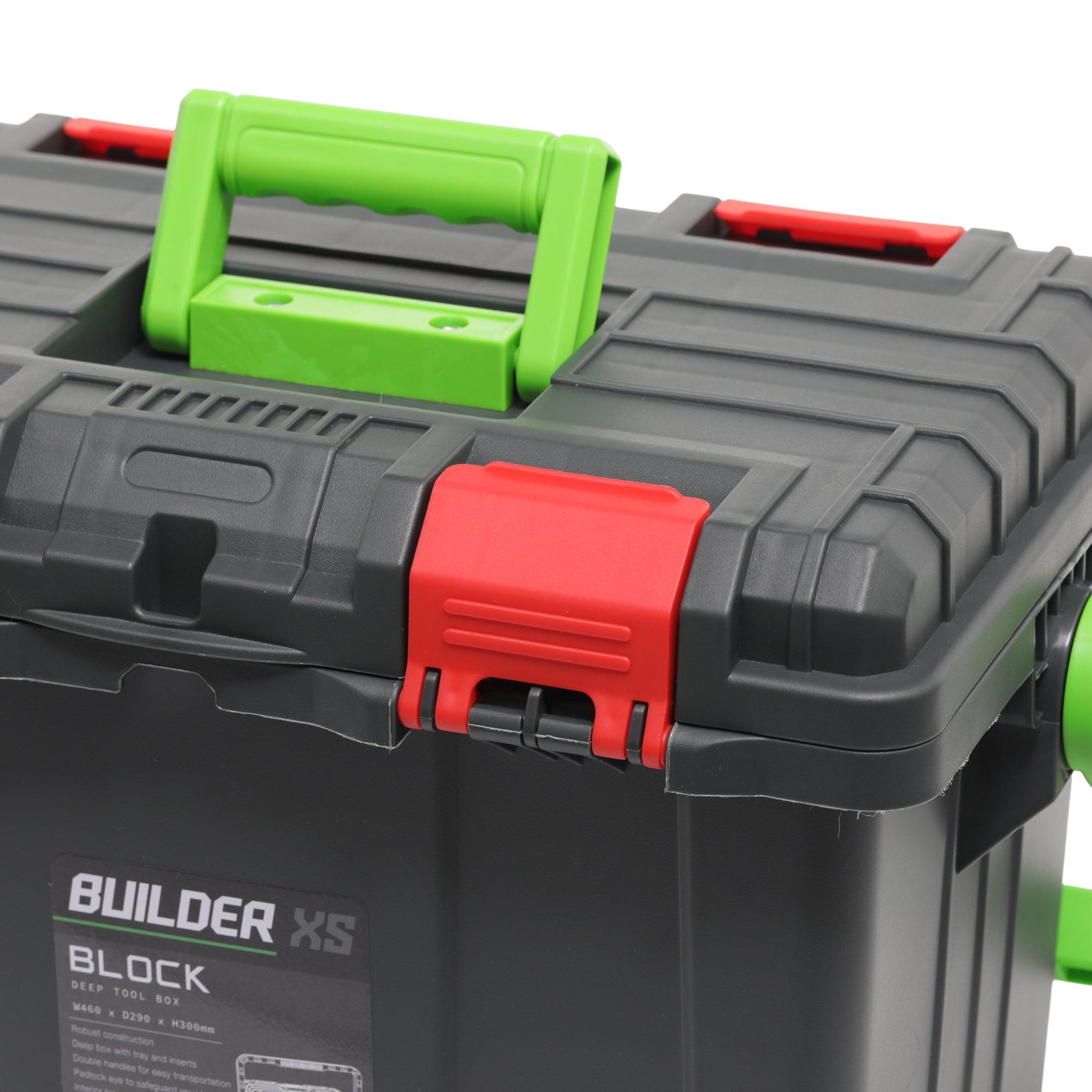Builder Pro Block Deep Tool Box W460 x D290 x H300mm