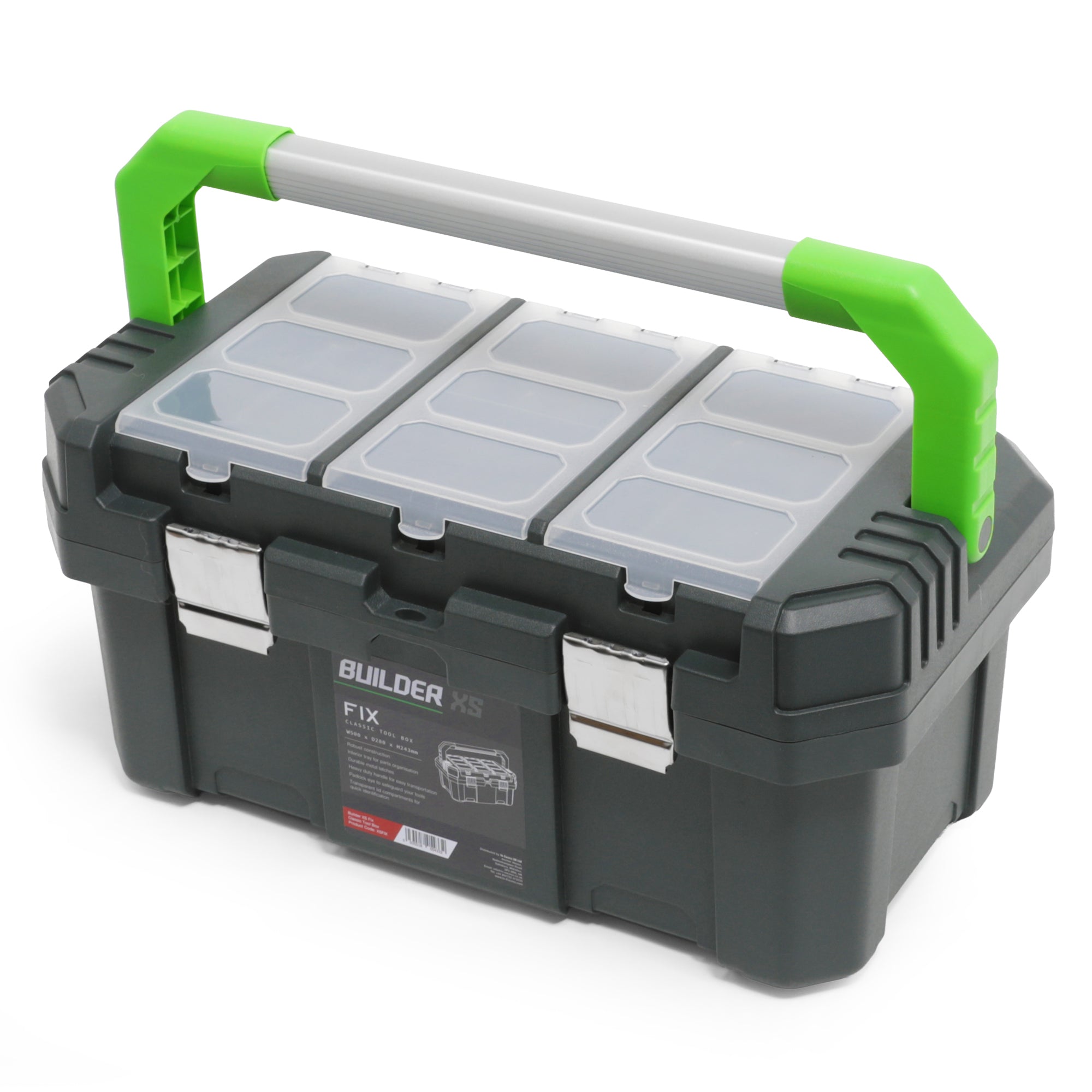 Builder Pro Fix Classic Tool Box W500 x D280 x H243mm