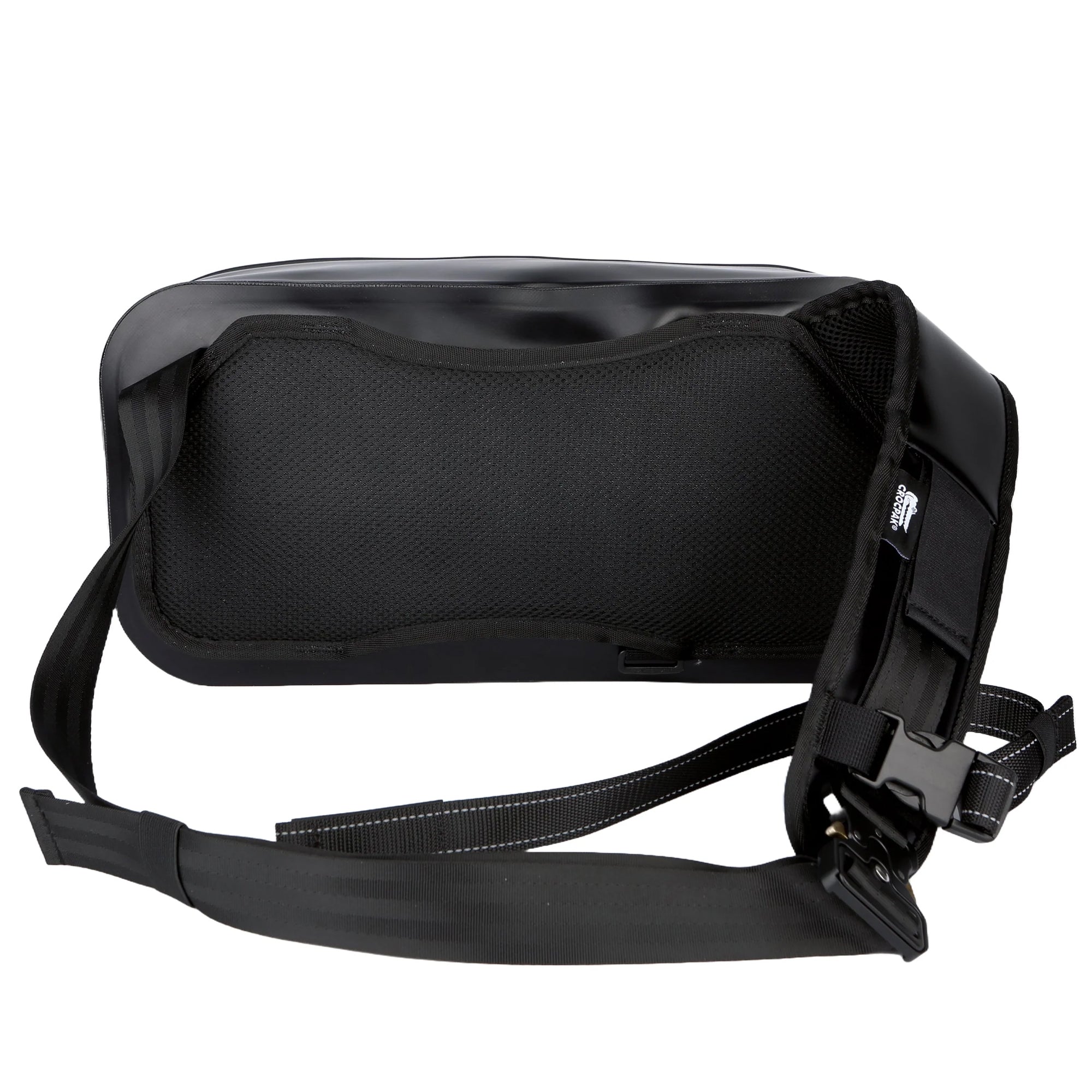 Crocpak Black Palmarès Messenger Sling Bag - Protective 100% Waterproof Bag