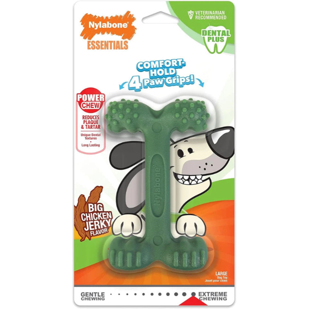 Nylabone Bone Dental Plus Nylon Extreme Chewing Large Dog Toy