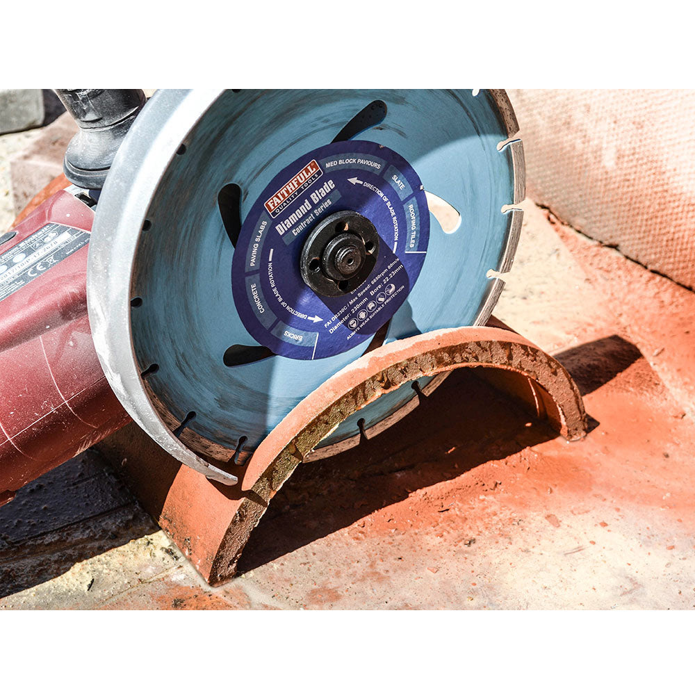 Faithfull Quality Tools Diamond Blade Contract Series 3 Piece