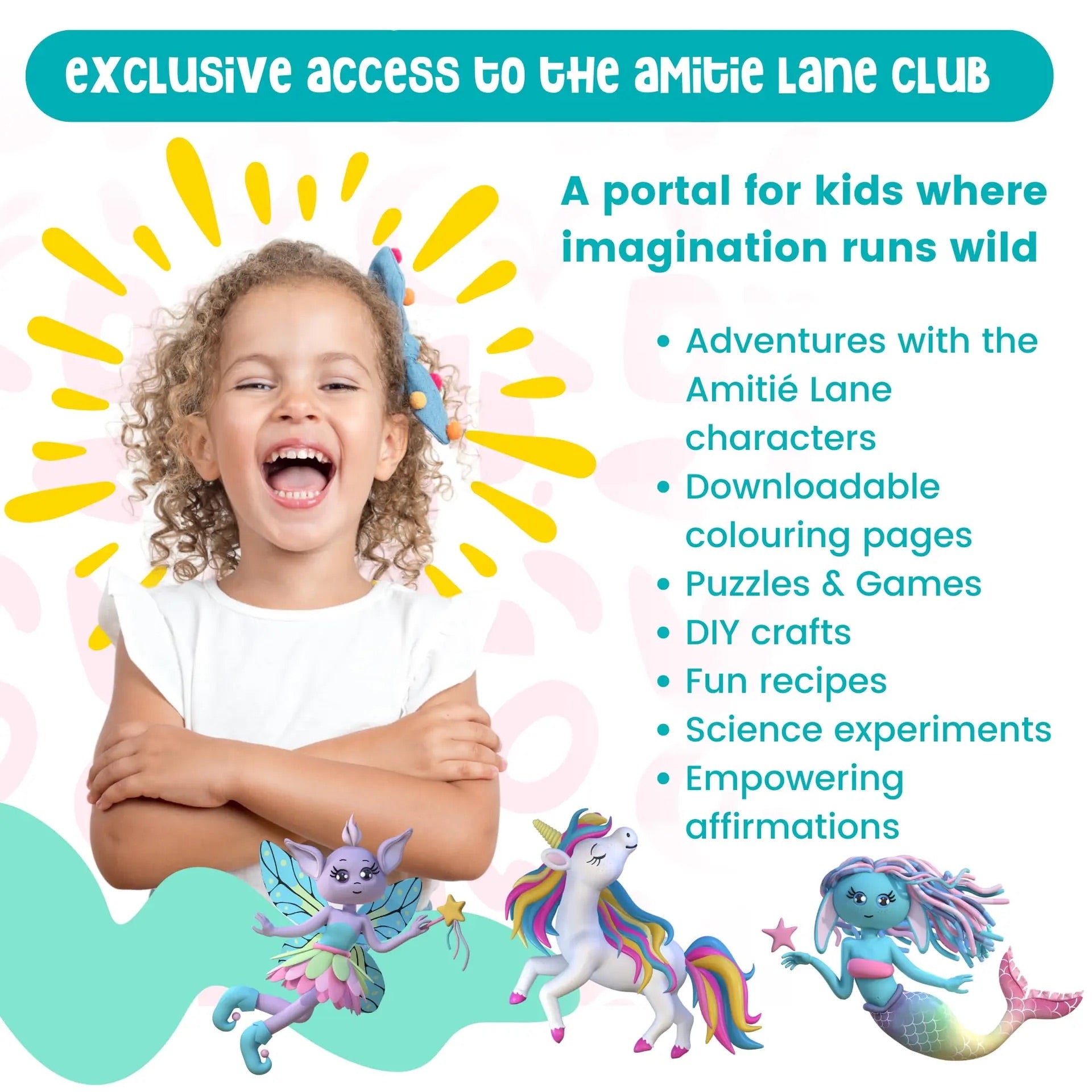 Amitie Lane Unicorn Colouring Pen Activity Set - 80 Pieces