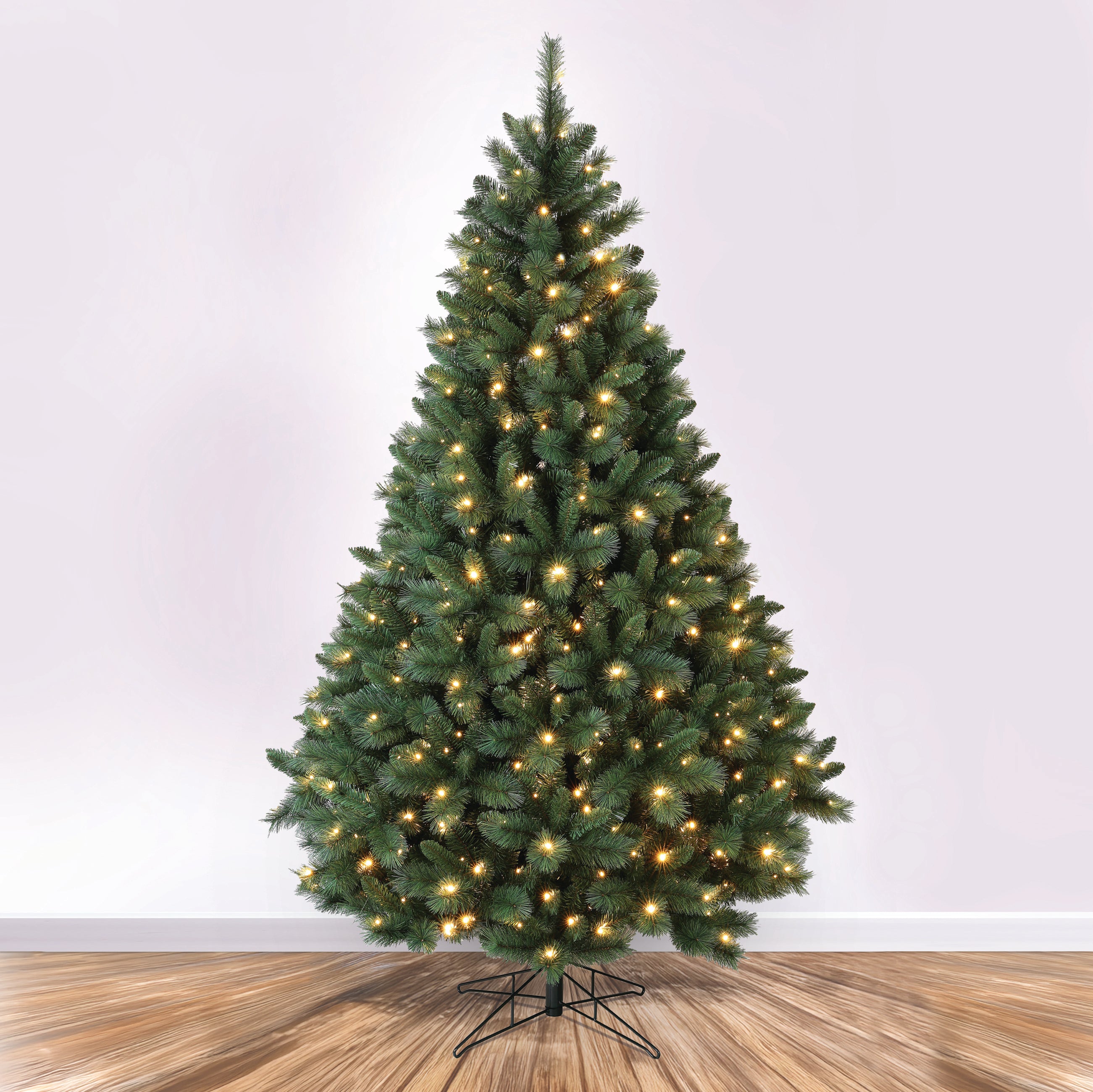 Luma Pre-Lit 7ft Green Spruce Artificial Tree