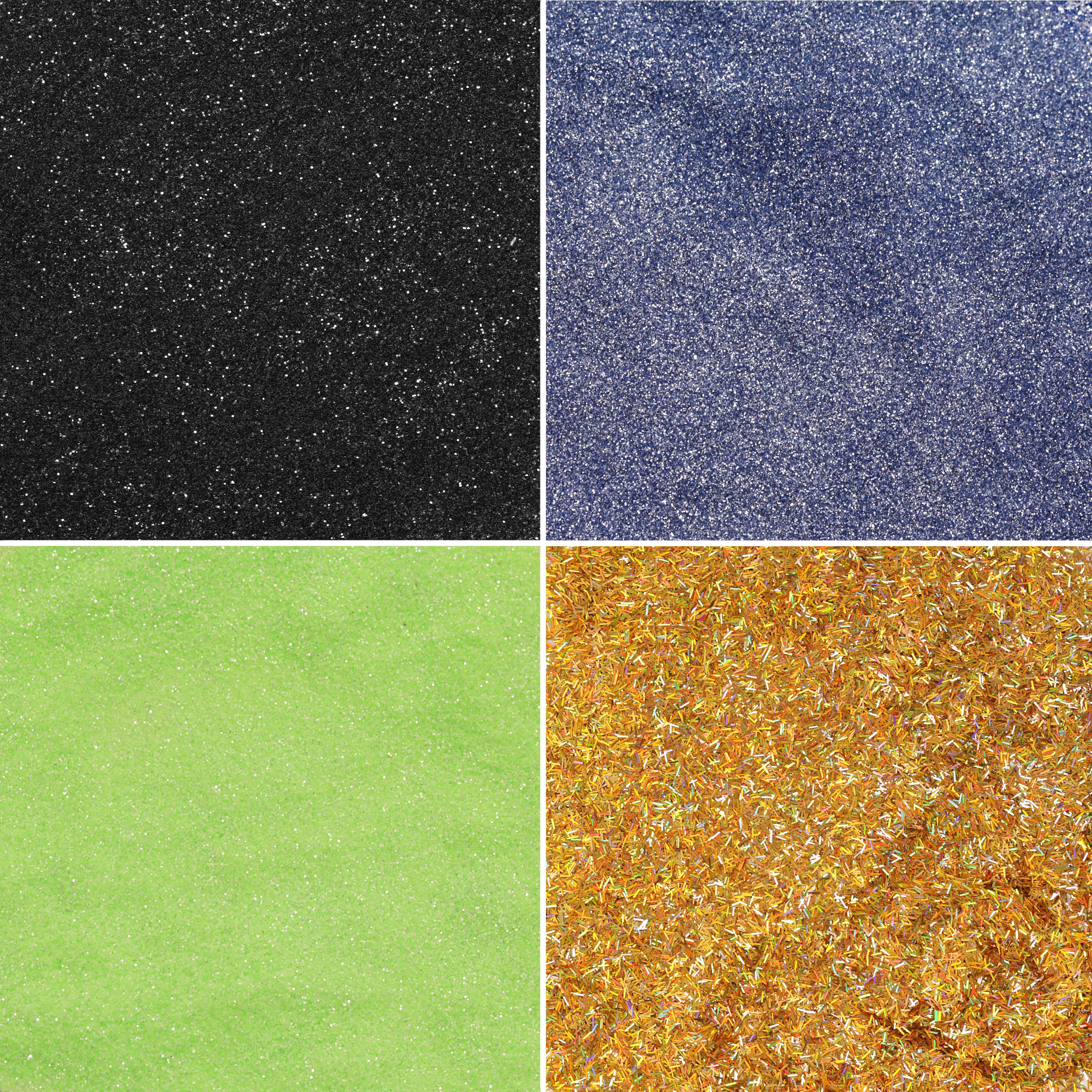 Hemway Set of 54 Glitter Tubes - Premium ULTRA FINE Multipurpose Craft Glitter