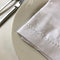 Cote-de-Amor Hemstitched Cotton Dinner Napkins 45 x 45cm - Set of 12