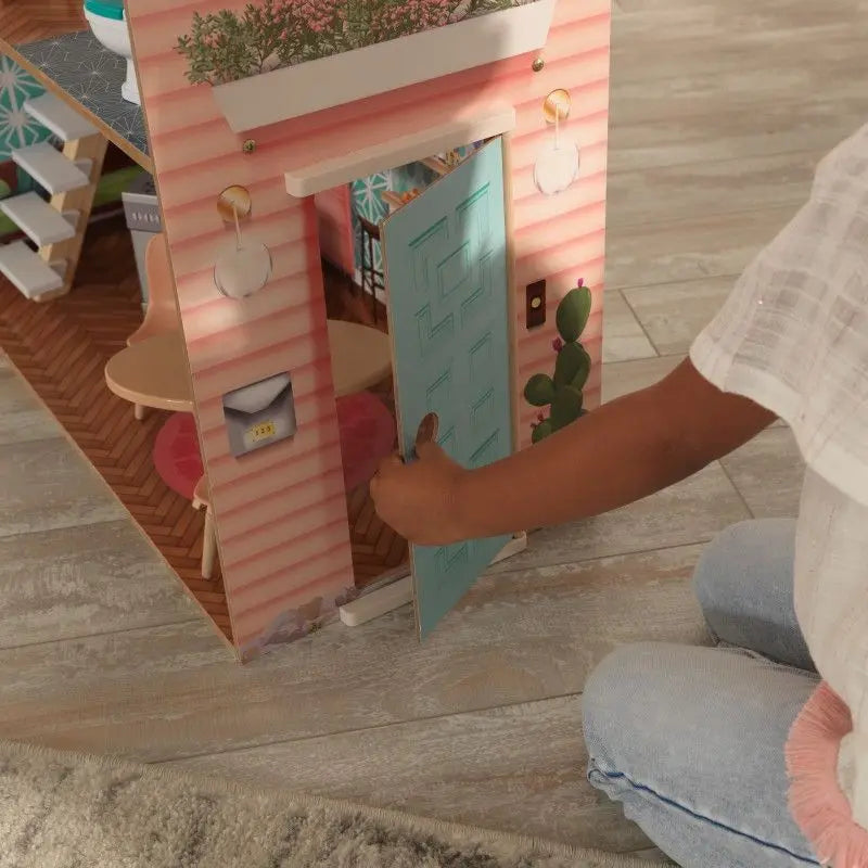 KidsKraft Wooden Dottie Dollhouse