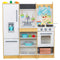 KidKraft Fresh Harvest Wooden Play Kitchen with Lights and Sounds for Kids