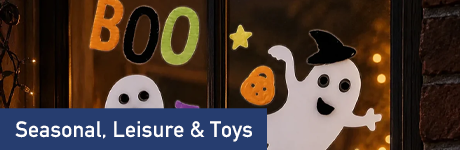 Seasonal, Leisure & Toys