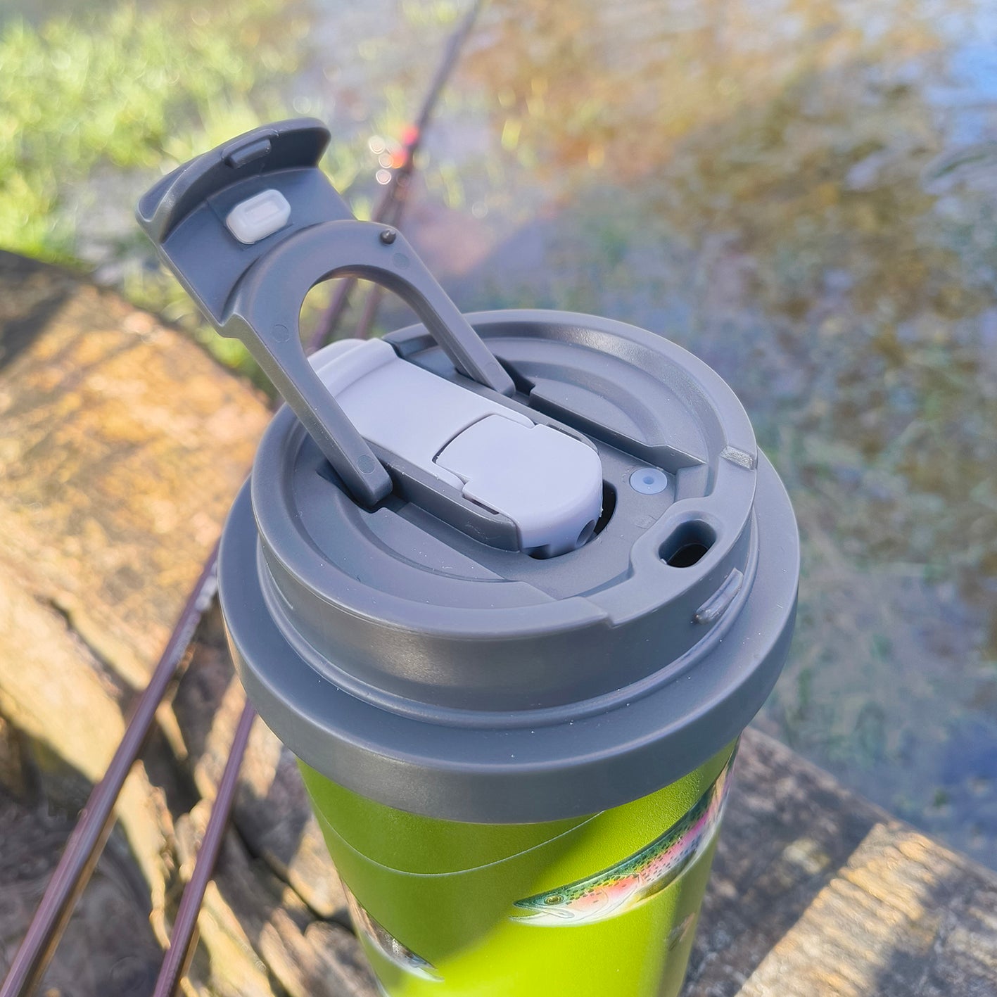 Luma Wilderness Insulated Tumbler 500ml - Fishing