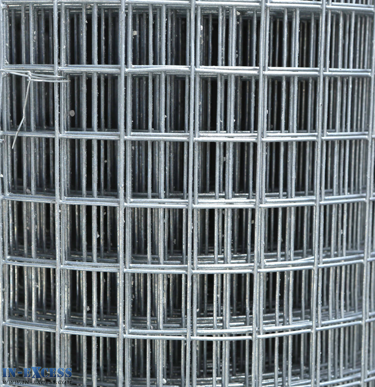 Charles Rose Cage & Aviary Galvanised Wire Fence Welded 16 Gauge Mesh 1" x 1" 0.9 x 20m Roll