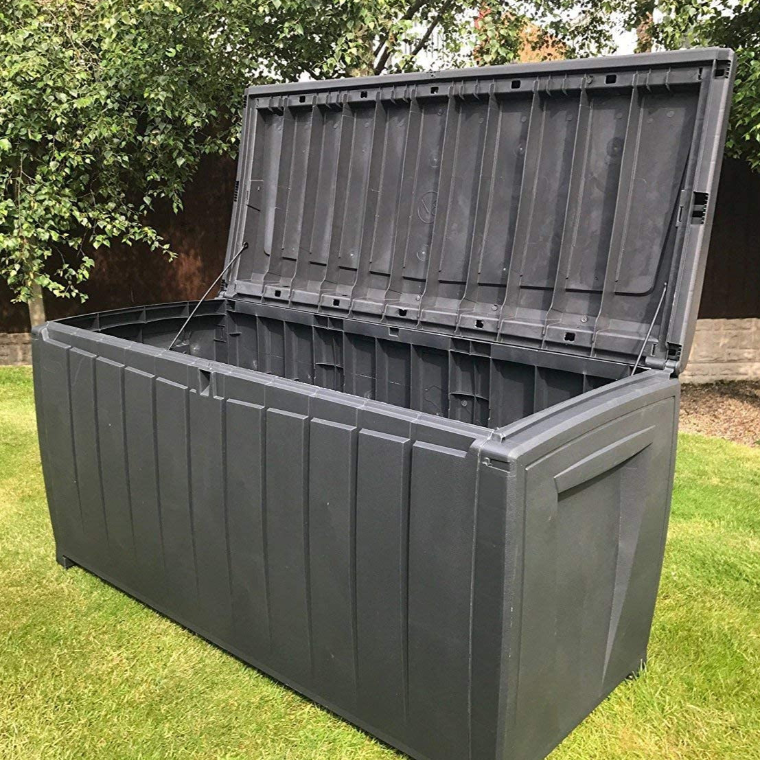Keter Novel Deluxe 340L Storage Box - Anthracite