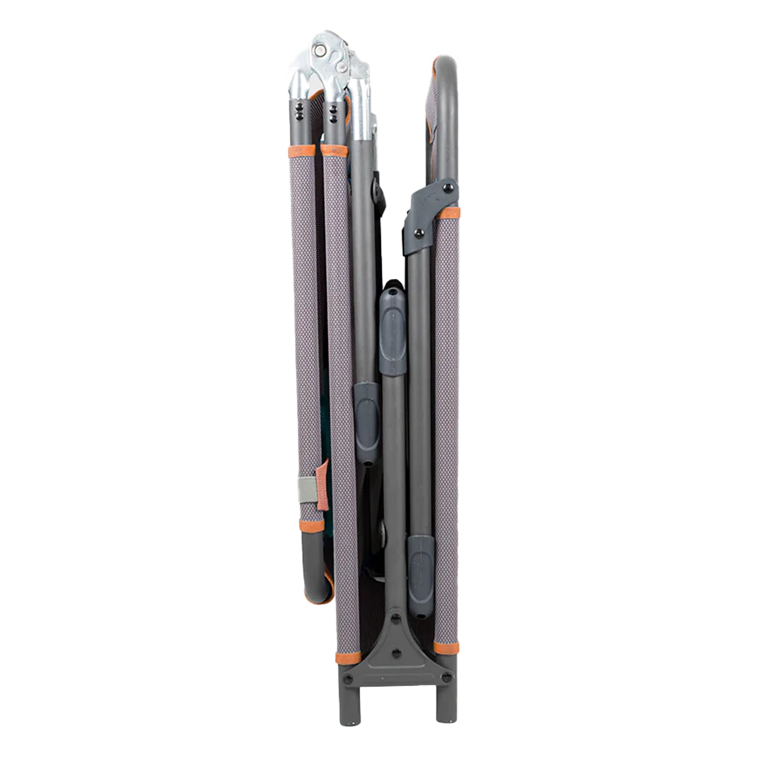 Portal Outdoor - Ava Camping Lounger Classic Grey/Orange