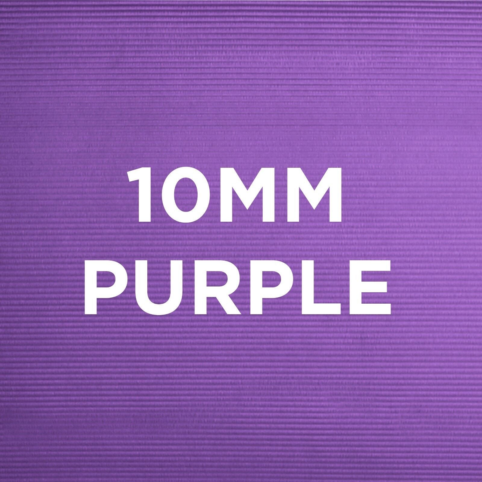 Yoga Exercise Mats  - 10mm (Thick)
