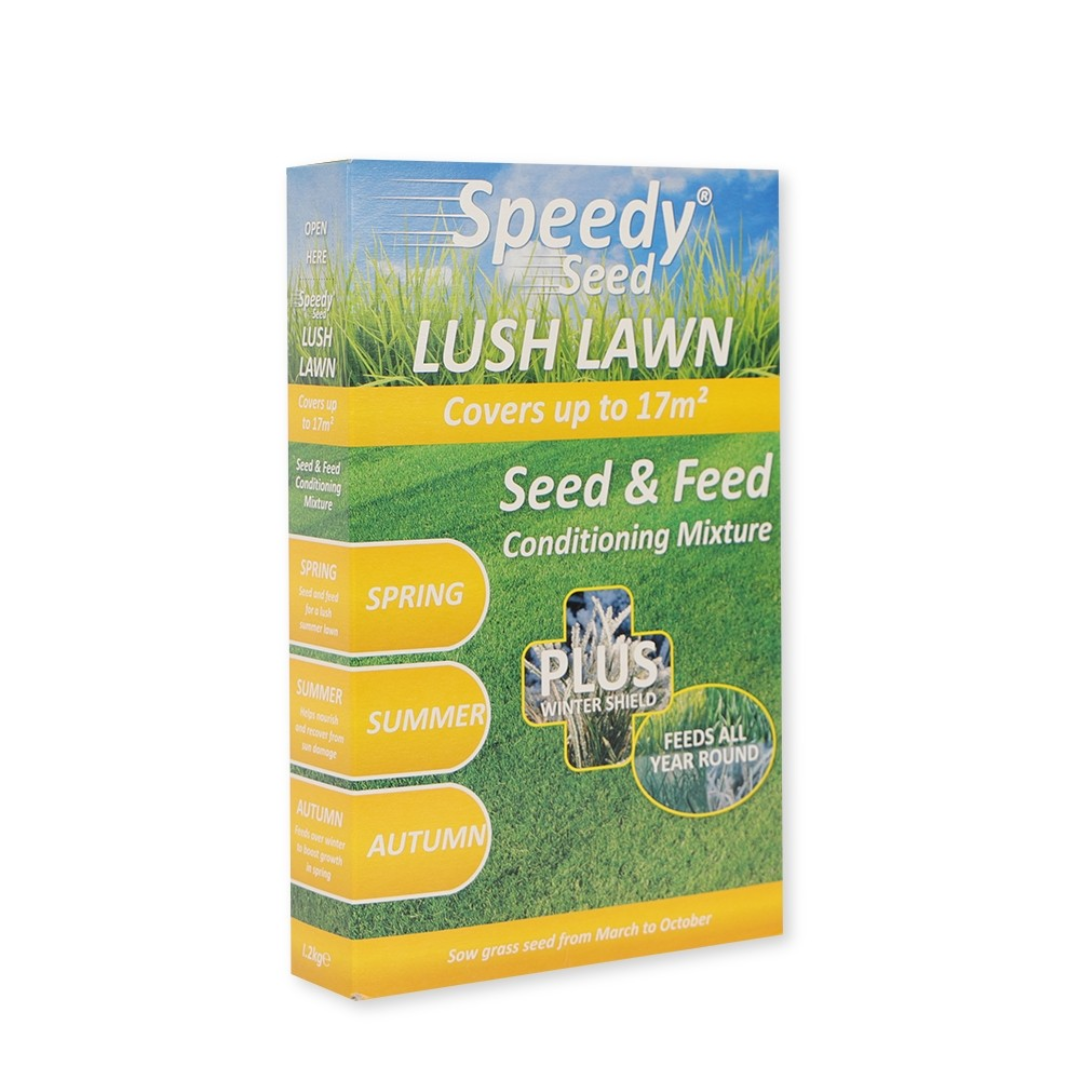 Speedy Seed Lush Lawn Seed & Feed Conditioning Mixture - 1.2kg