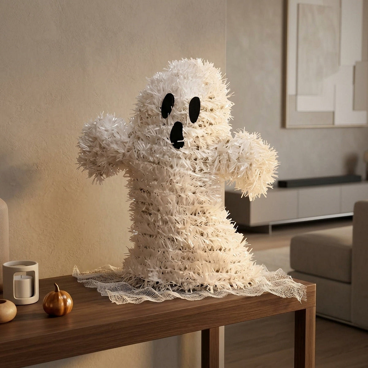 Halloween 16cm Scaredy Ghost