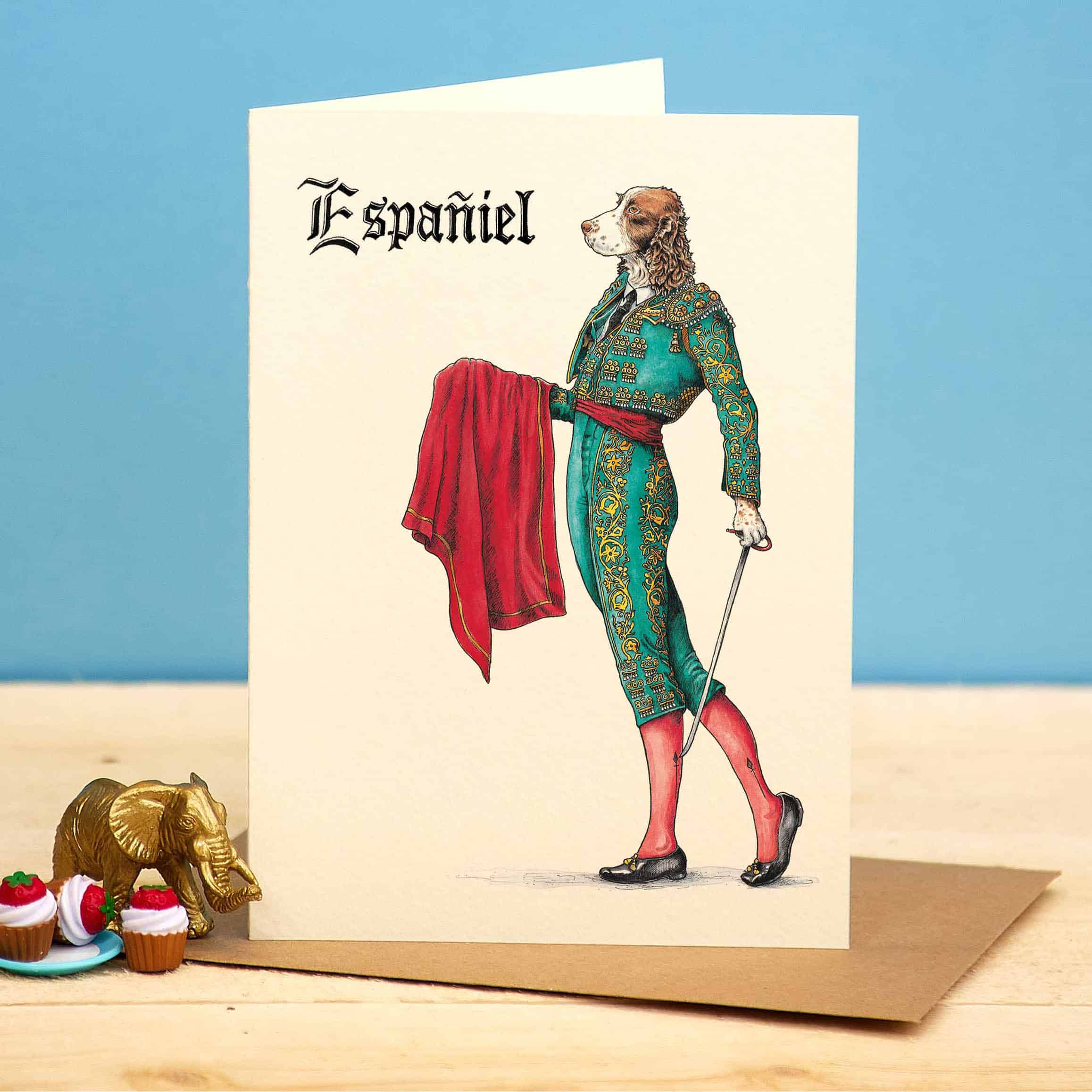 Espaniel Card by Bewilderbeest