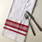 Cotton Woven Stripe Kitchen Tea Towels - Set of 12