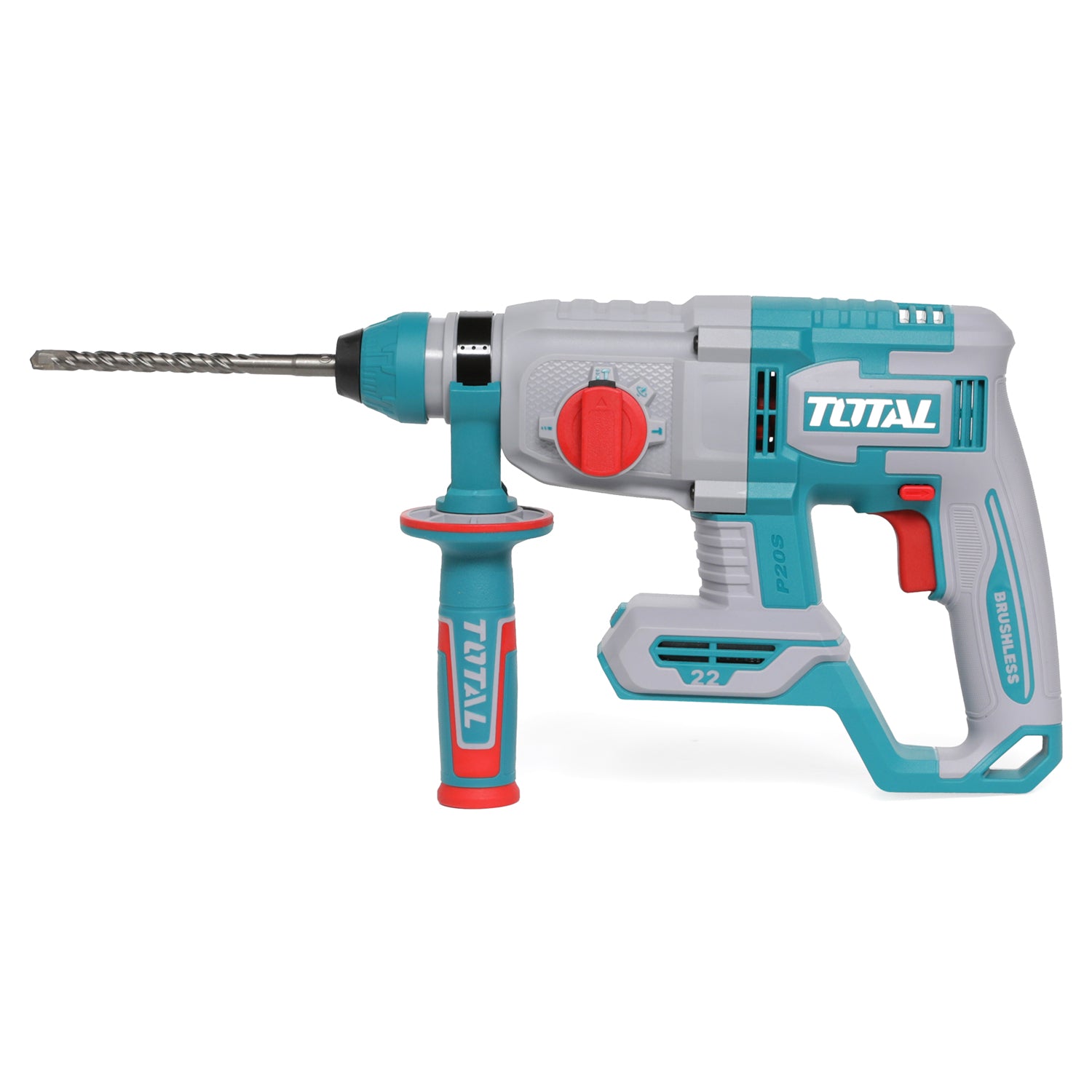 Total Li-Ion 20V Cordless Rotary Hammer SDS Plus (Battery not included) - TRHLI21228
