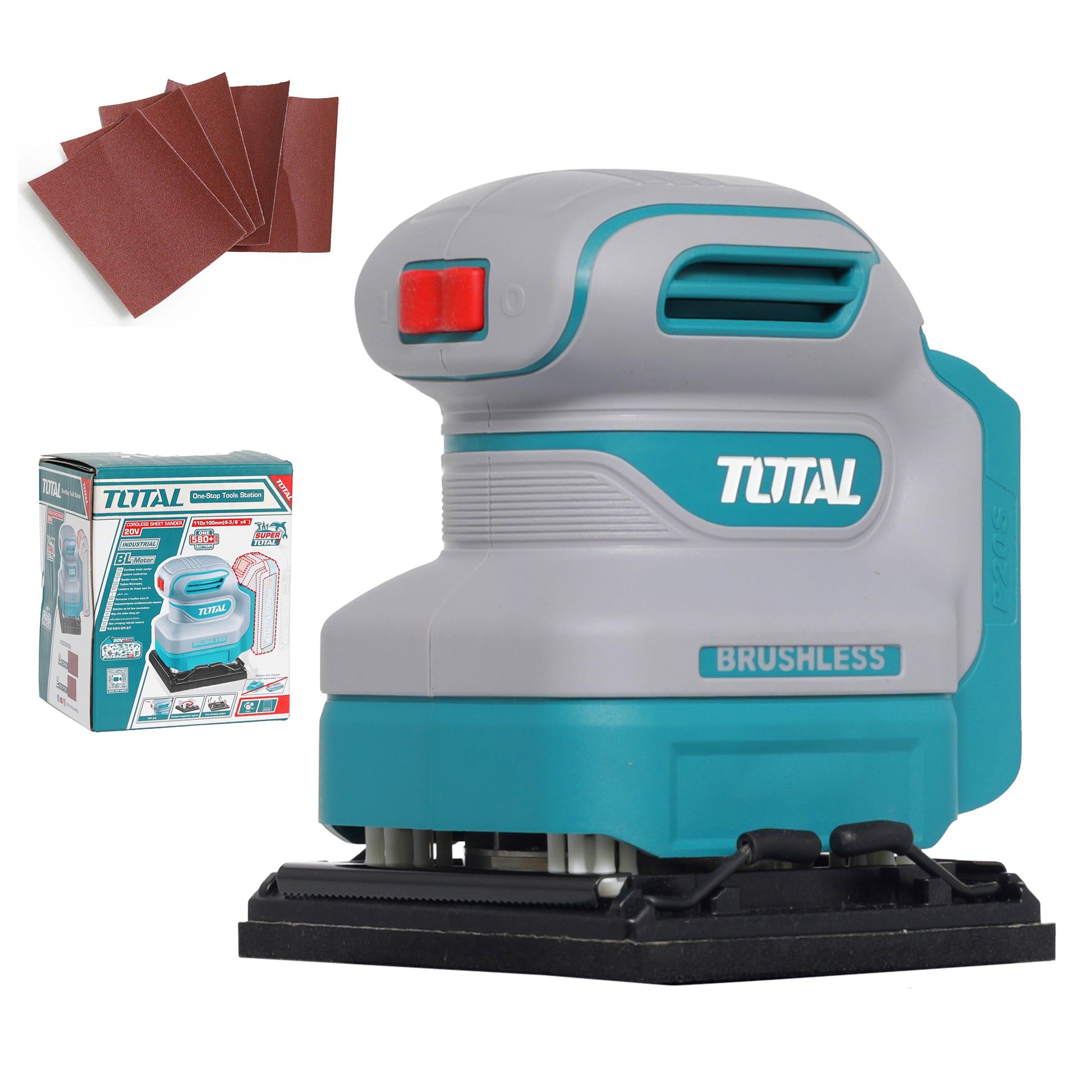 Total Li-Ion 20V Sheet Sander (Battery Not Included) - TSHSLI2024