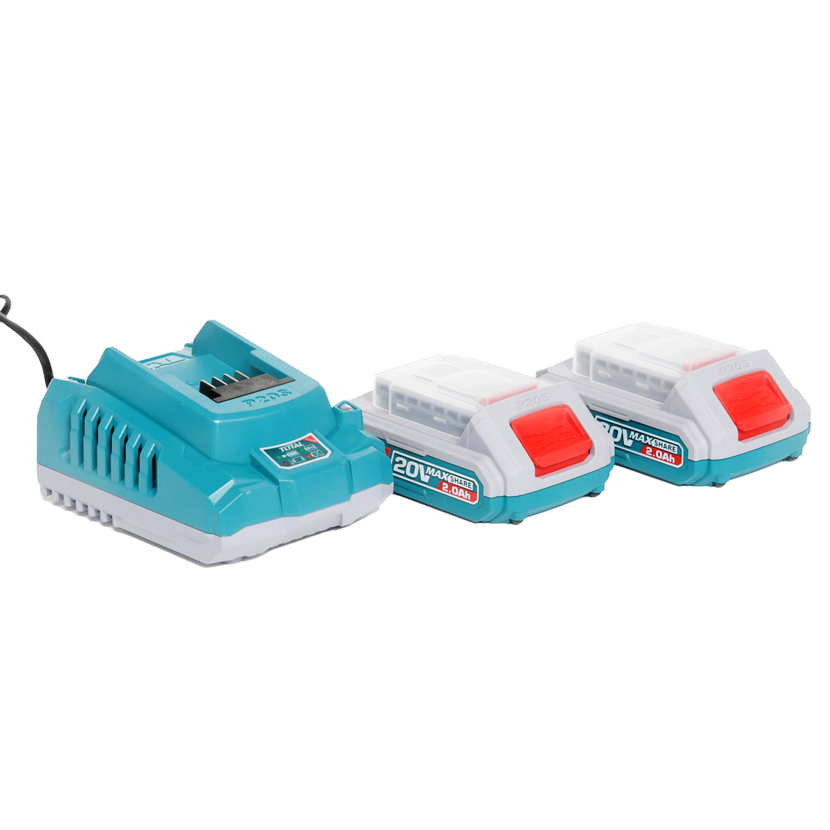 Total Li-Ion 20V Compact Brushless Impact Drill (with 2 x Batteries