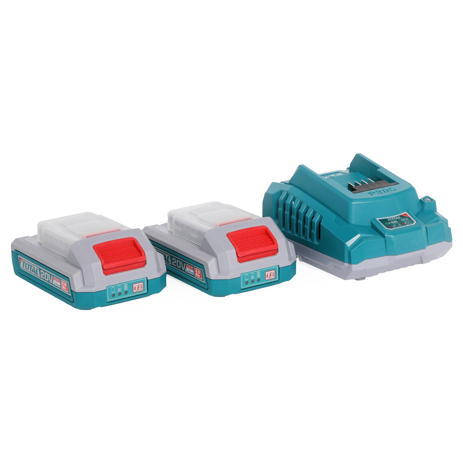 Total Li-Ion 20V Compact Brushless Impact Drill (with 2 x Batteries & Charger) - TIDLI20668E