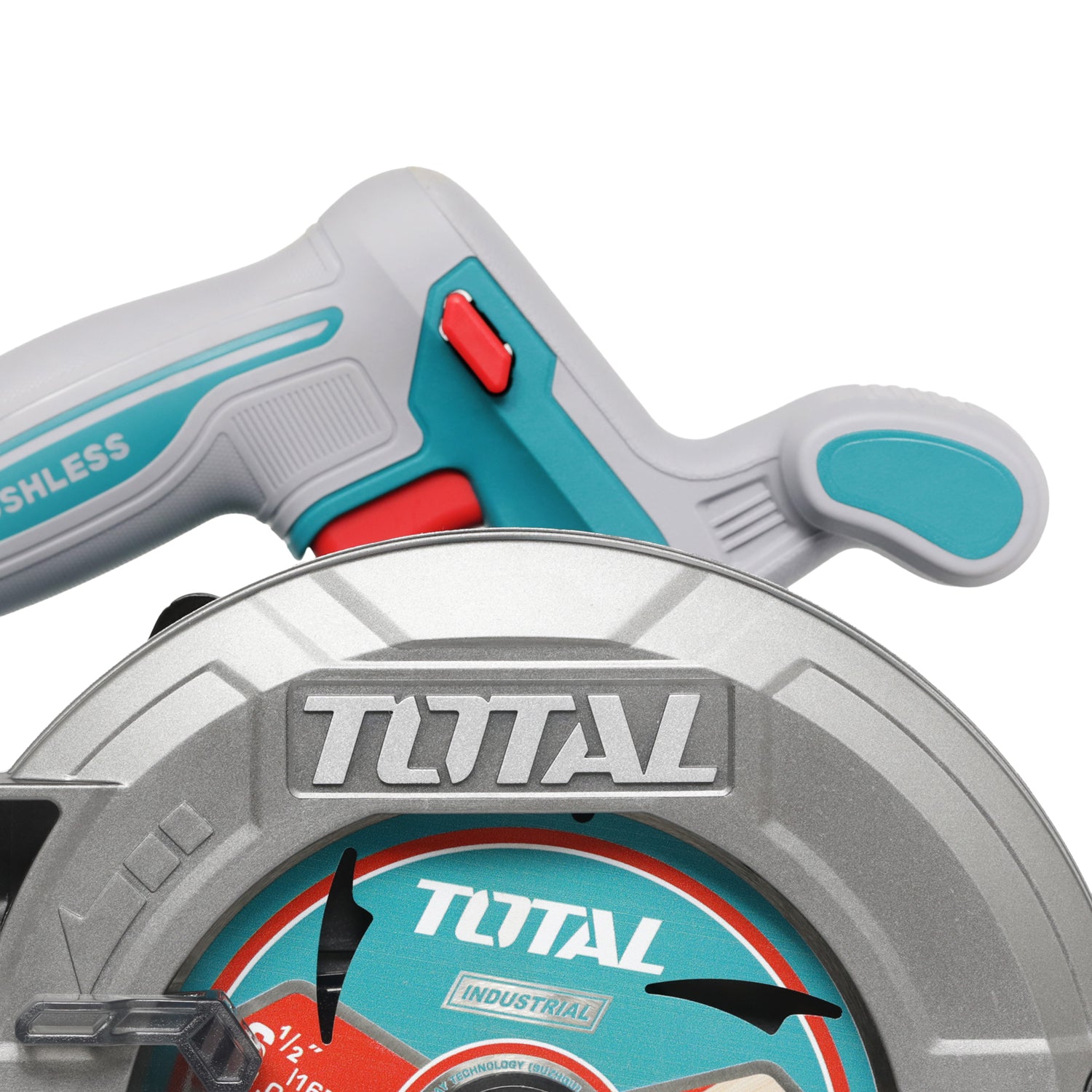 Total Li-Ion 20V Cordless Circular Saw 165mm (Battery Not Included) - TSLI1652