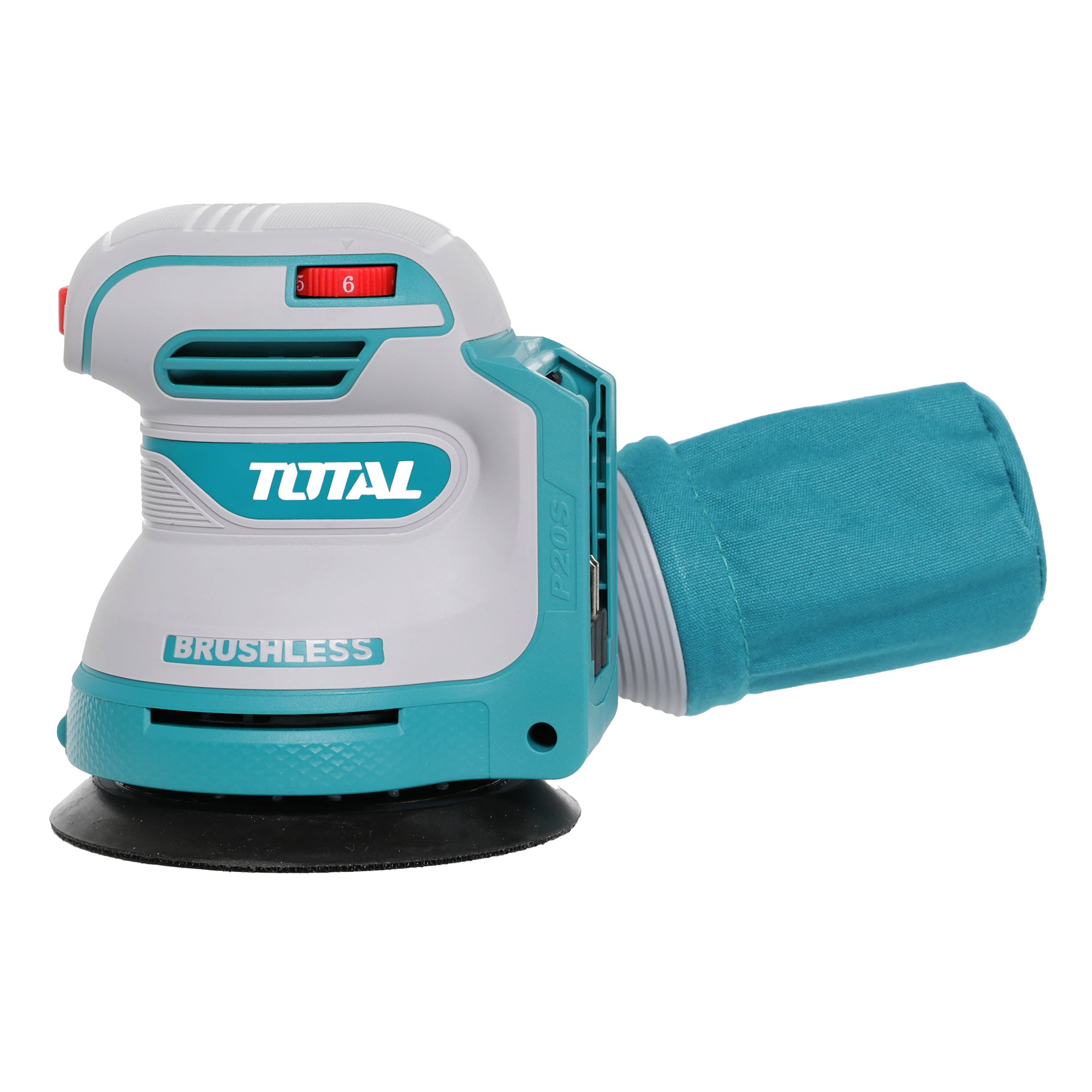 Total Li-Ion 20V Cordless Random Orbit Sander (Battery Not Included) - TROSLI2002