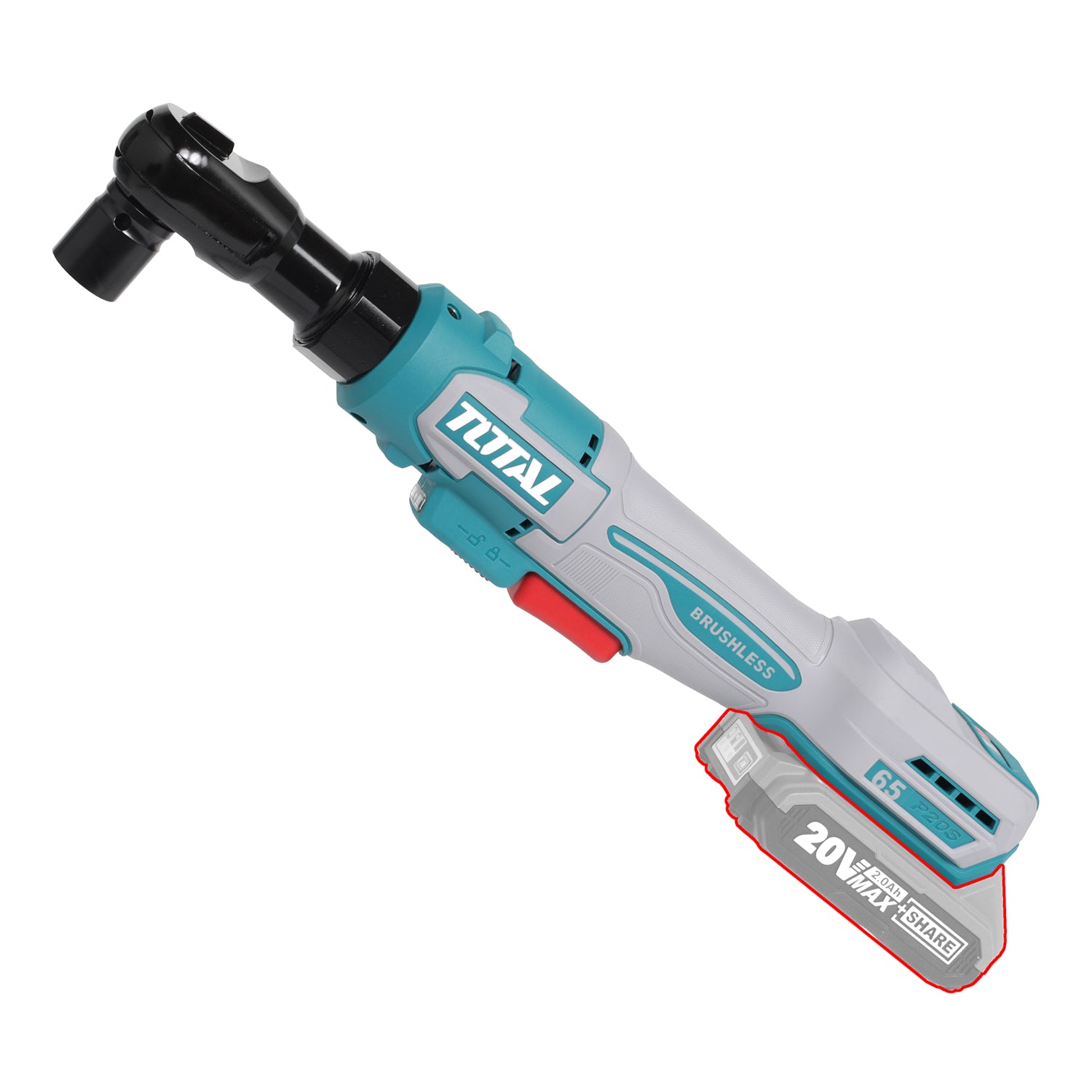 Total Li-Ion 20V Brushless Drive Ratchet (Battery not included) - TDRLI206521