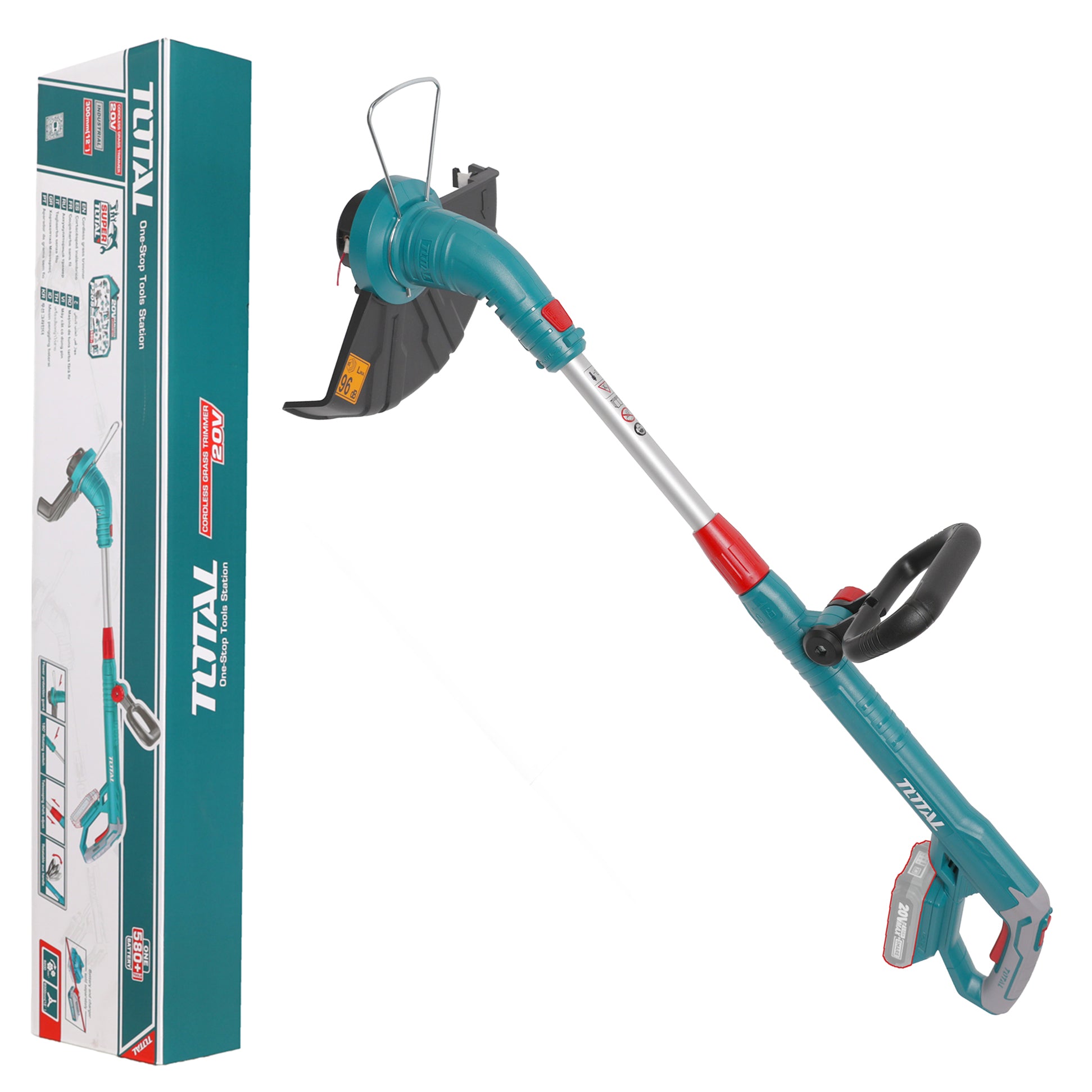Total Li-Ion 20V Cordless Grass Trimmer (Battery not included) - TGTLI20018