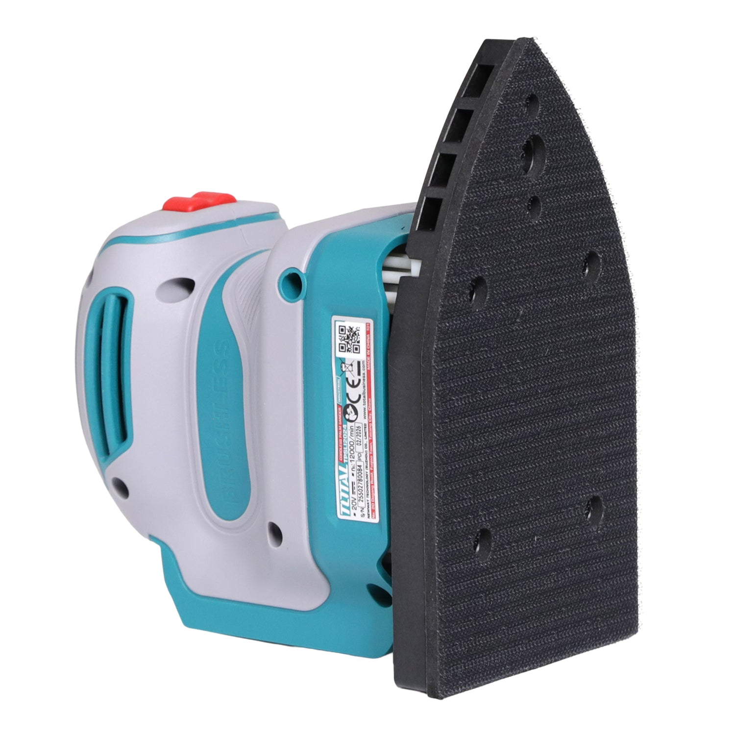 Total Li-Ion 20V Cordless Palm Sander (Battery Not Included) - TPSLI2024