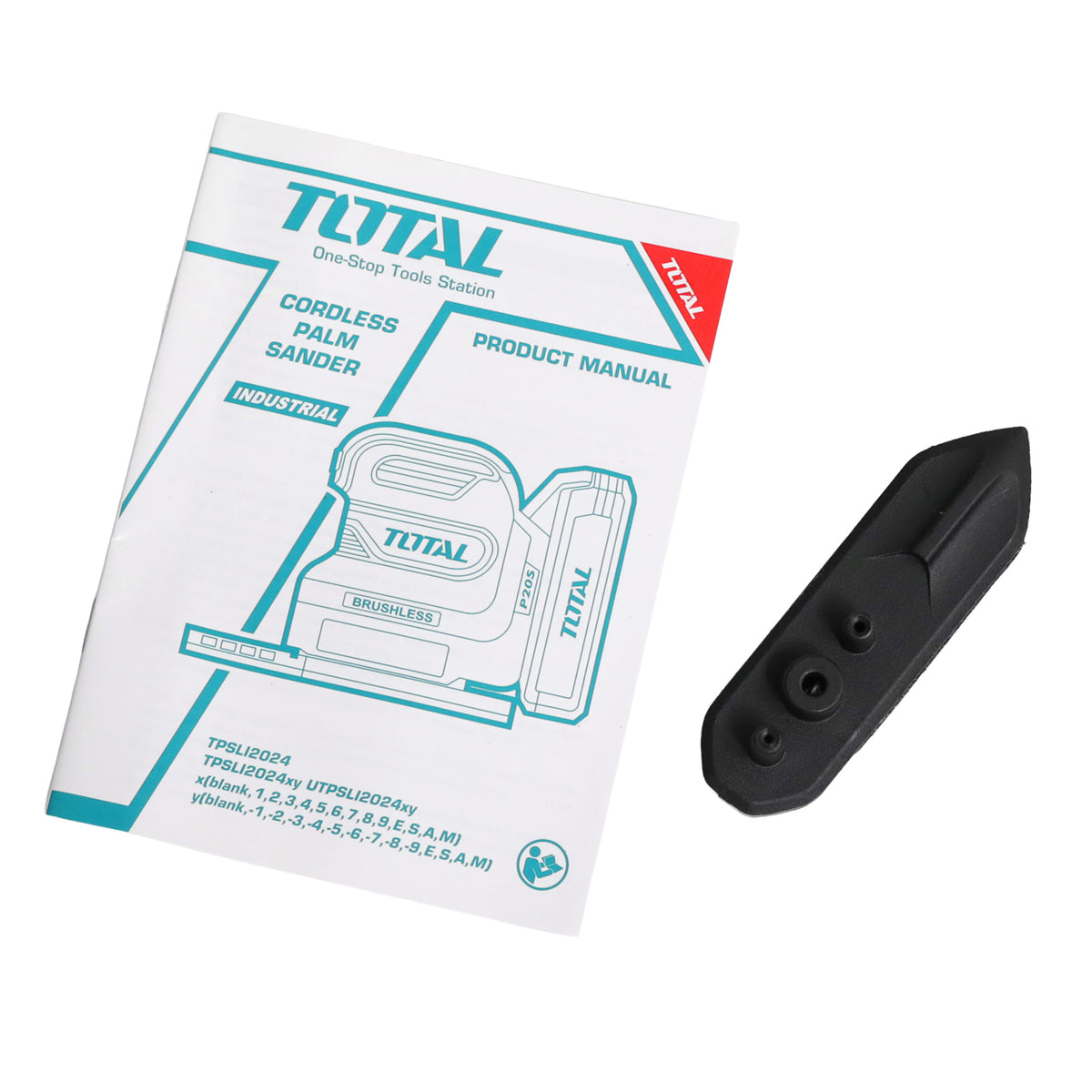 Total Li-Ion 20V Cordless Palm Sander (Battery Not Included) - TPSLI2024