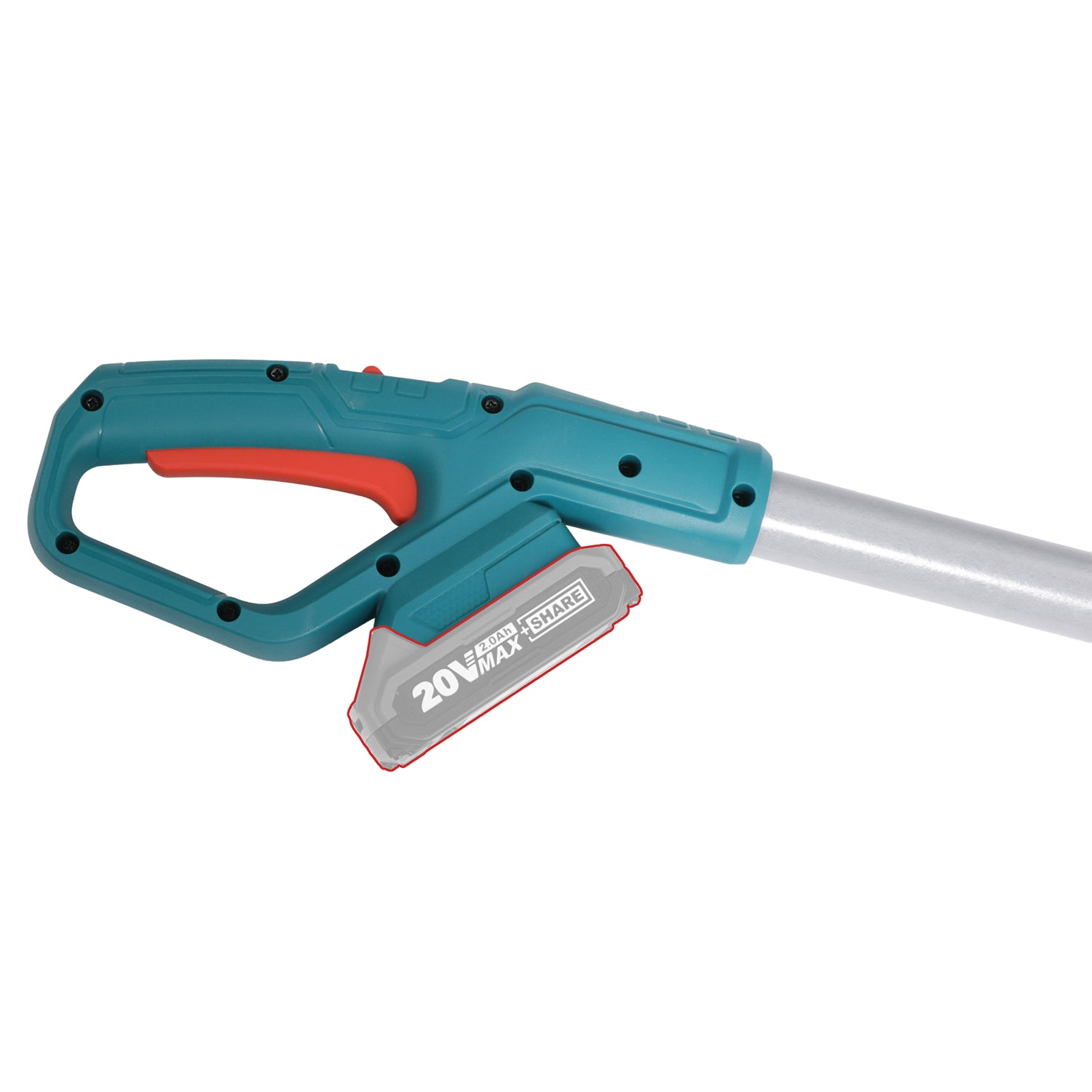 Total Li-Ion 20V Pole Hedge Trimmer (No battery included) - TPHT201601
