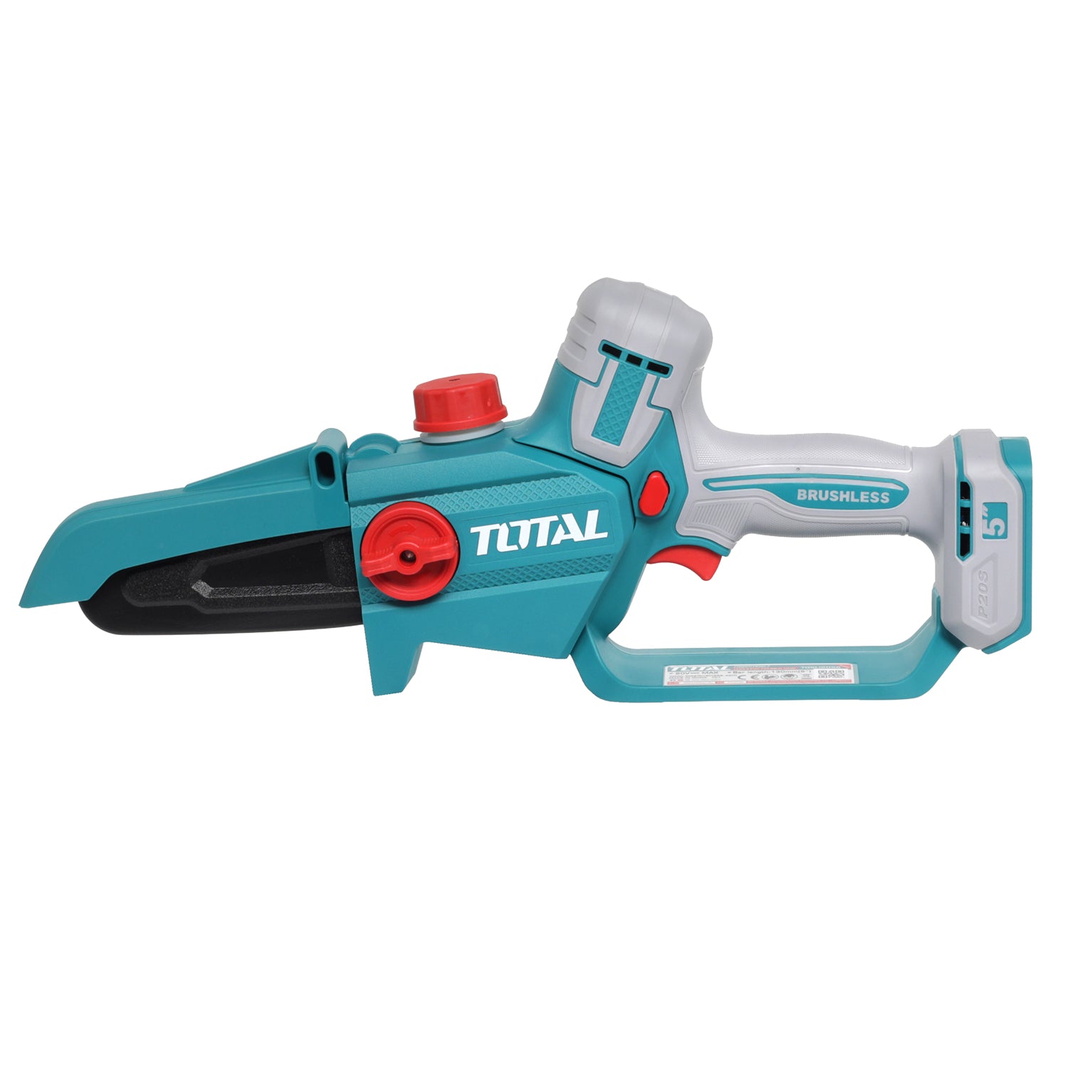 Total Li-Ion 20V Cordless Pruner Saw 5" / 130mm (Battery Not Included) - TGSLI2056