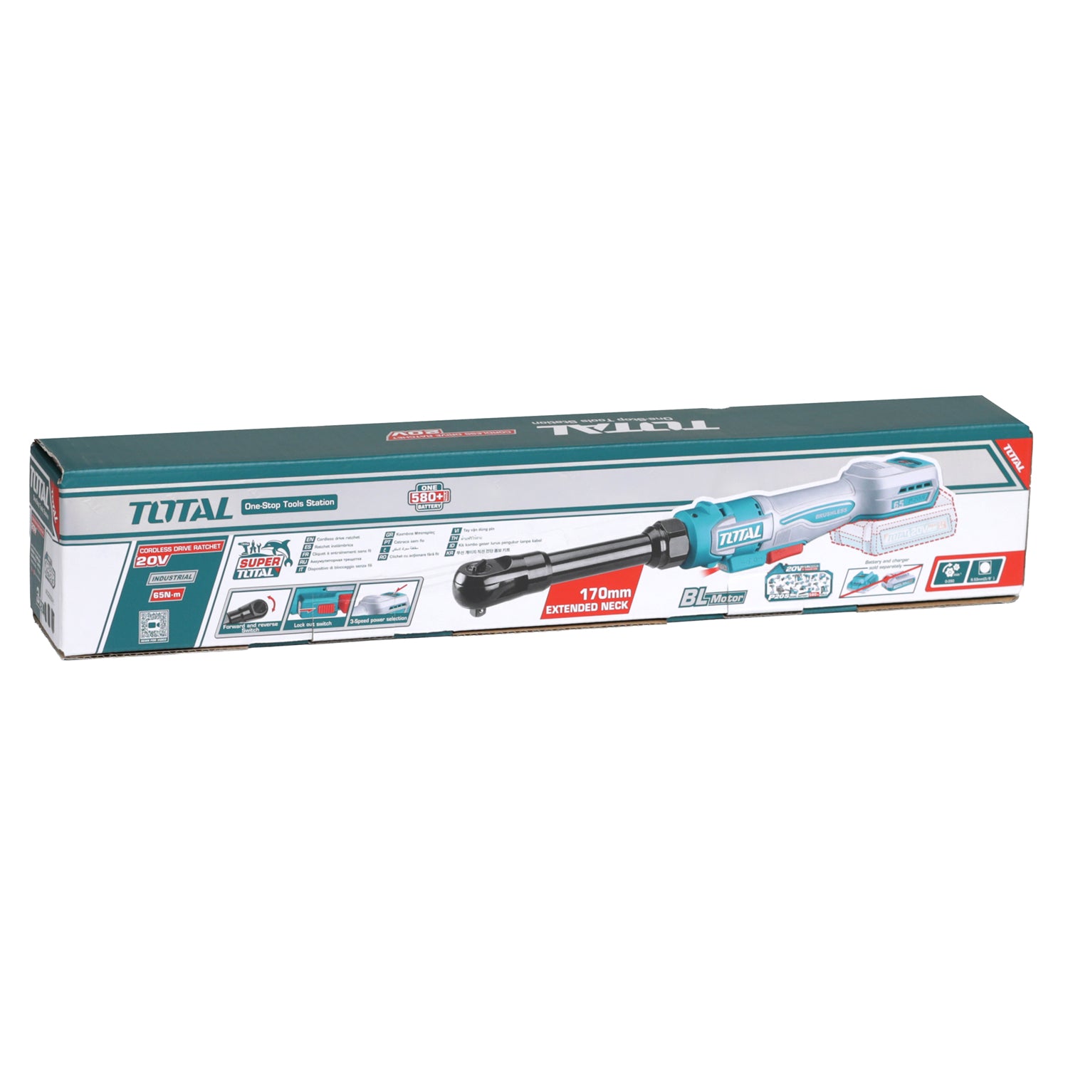 Total Li-Ion 20V Brushless Drive Ratchet (Battery not included) - TDRLI206529