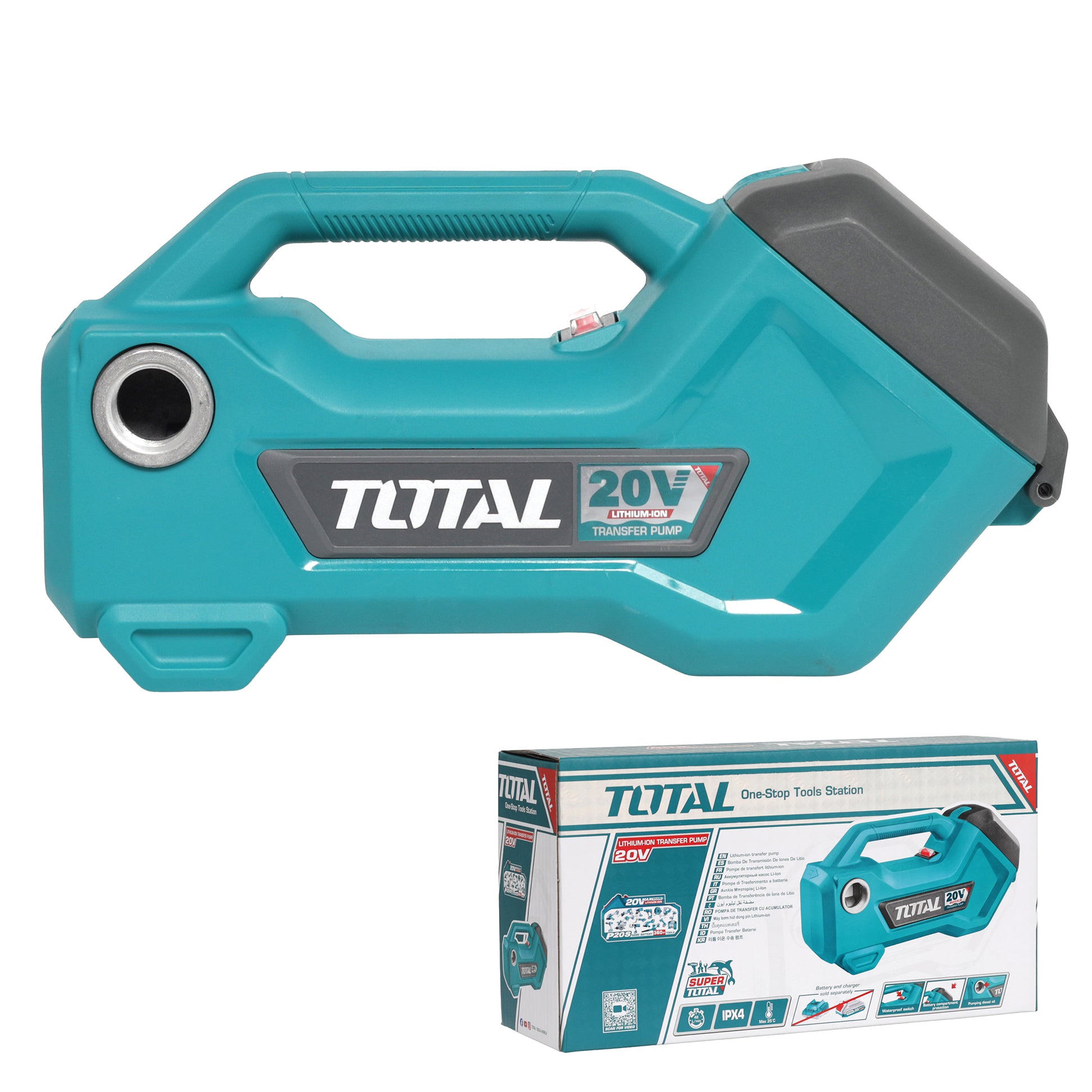 Total Li-Ion 20V Cordless Transfer Pump (Battery not included) - TTPLI2001
