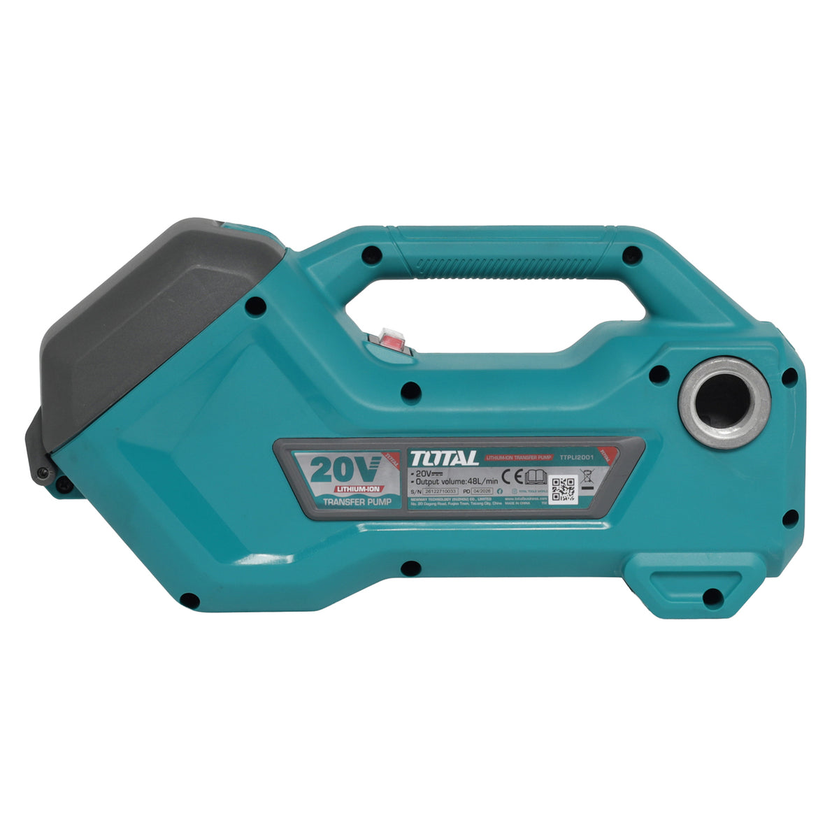 Total Li-Ion 20V Cordless Transfer Pump (Battery not included) - TTPLI2001
