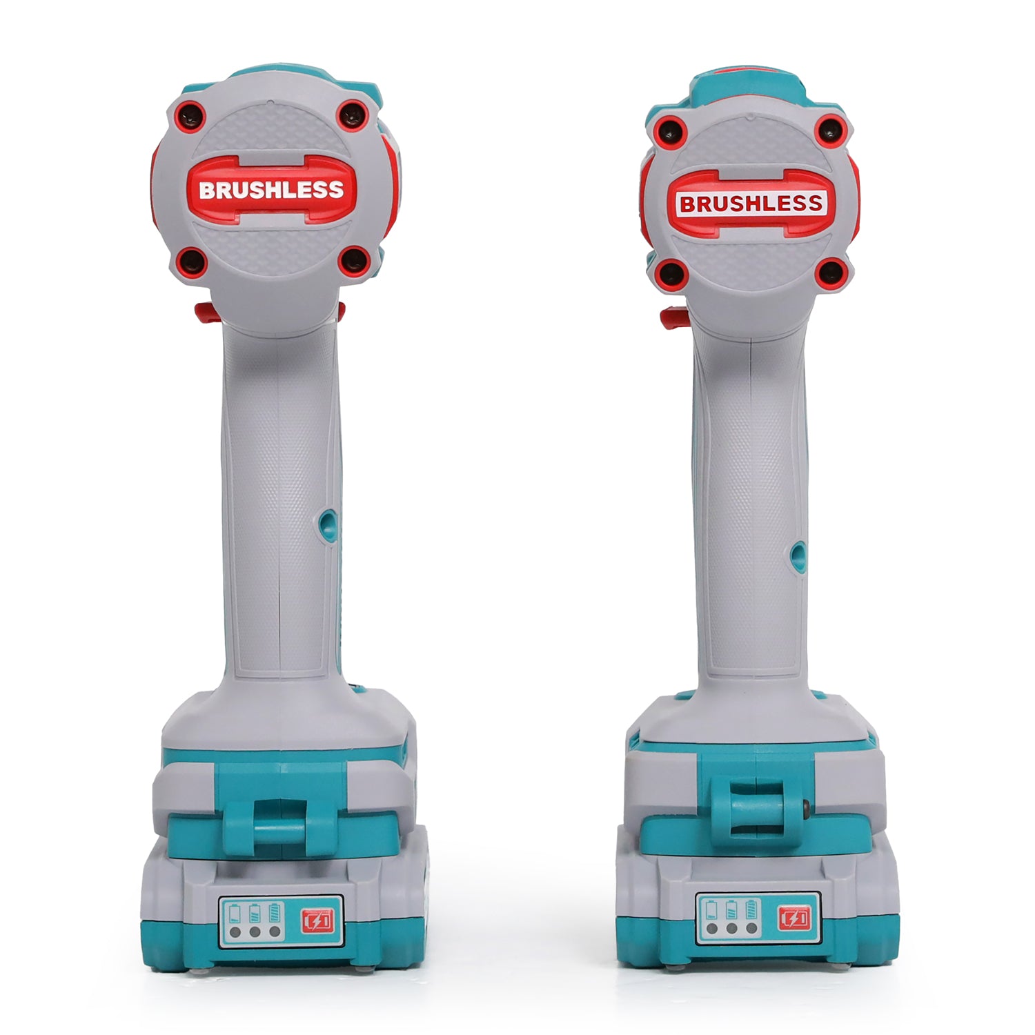 Total Li-Ion 20V Cordless 2pc Combo Kit (with 2 x Batteries & Charger) - TCKLI20277E