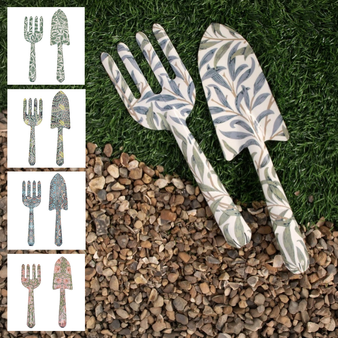 Gardeners Fork & Trowel Gift Set - William Morris Designs