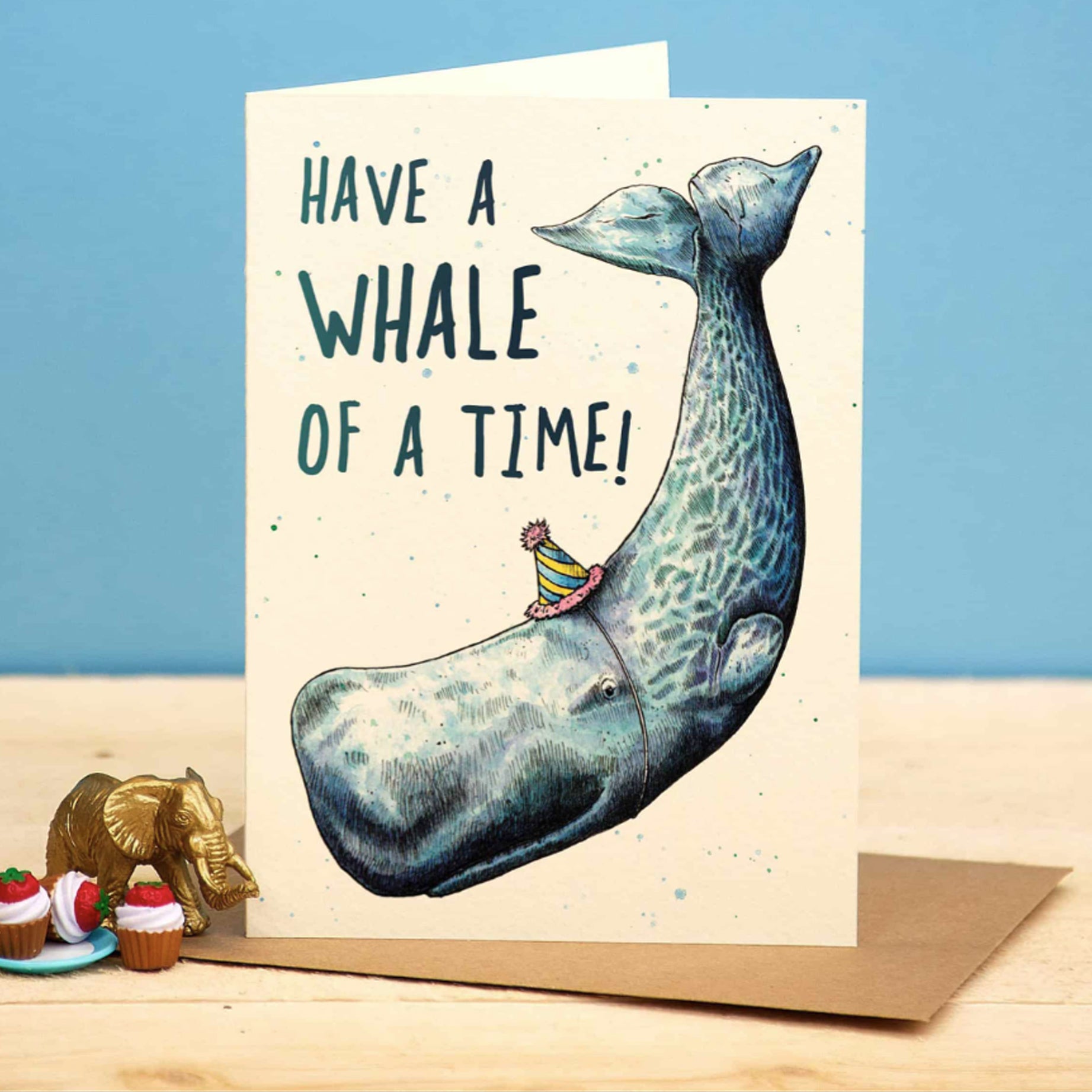 Have a Whale of a Time Card by Bewilderbeest