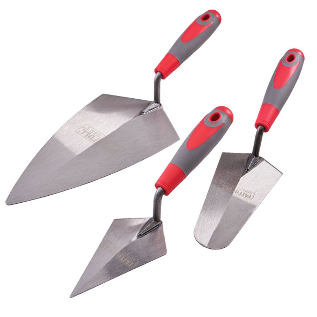 Faithfull Quality Tools Trowel Set 3 Piece