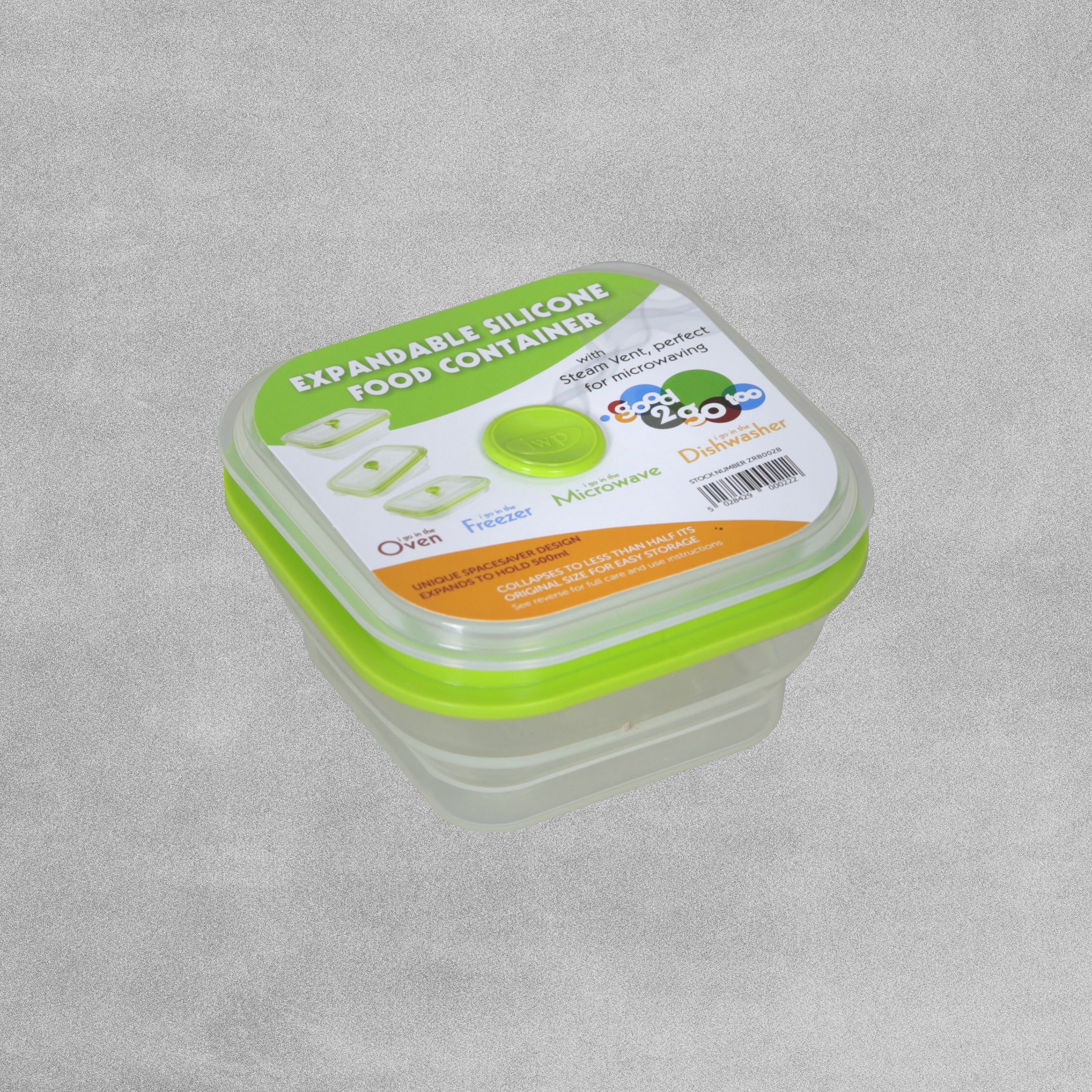 Collapsible Silicone Food Storage Containers