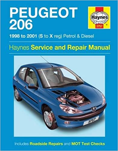 Peugeot 206 Petrol & Diesel (98 - 01) Haynes Workshop Manual