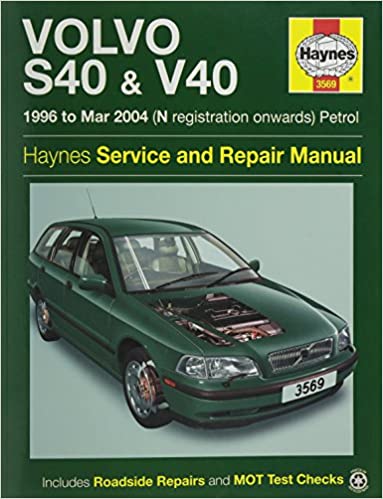 Volvo S40 & V40 Petrol (96 - Mar 04) Haynes Workshop Manual
