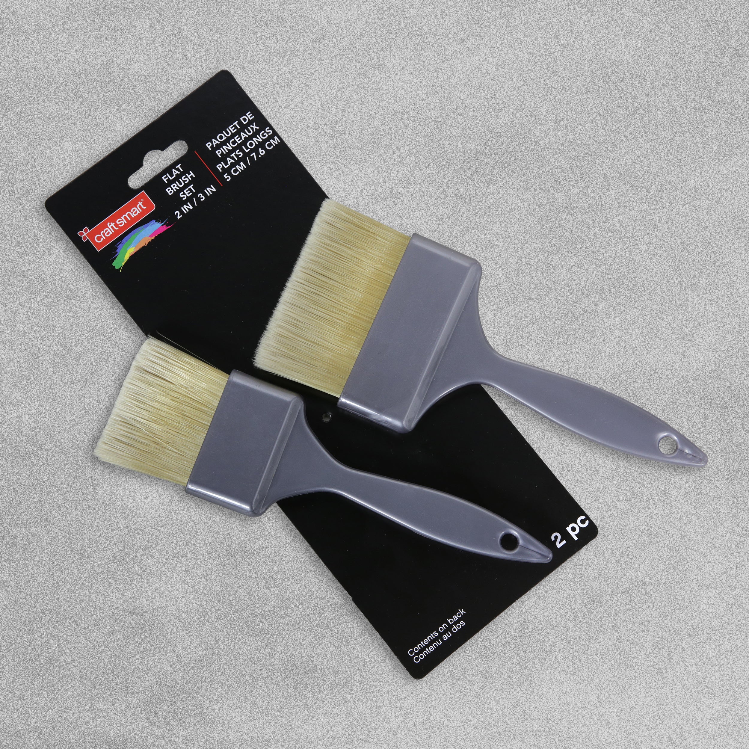Craft Smart - Flat  Paint Brush Set
