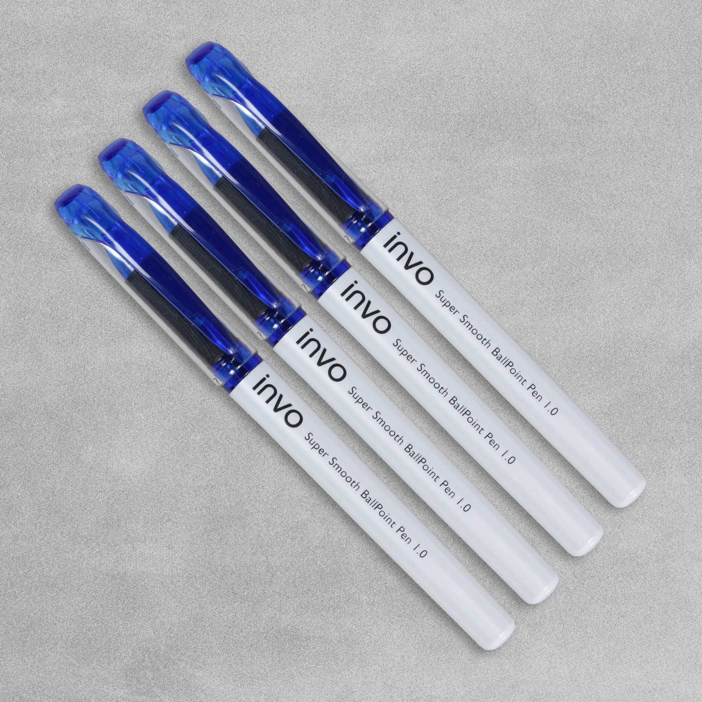 INVO Super Smooth Ballpoint Pen Blue Ink Pack of
