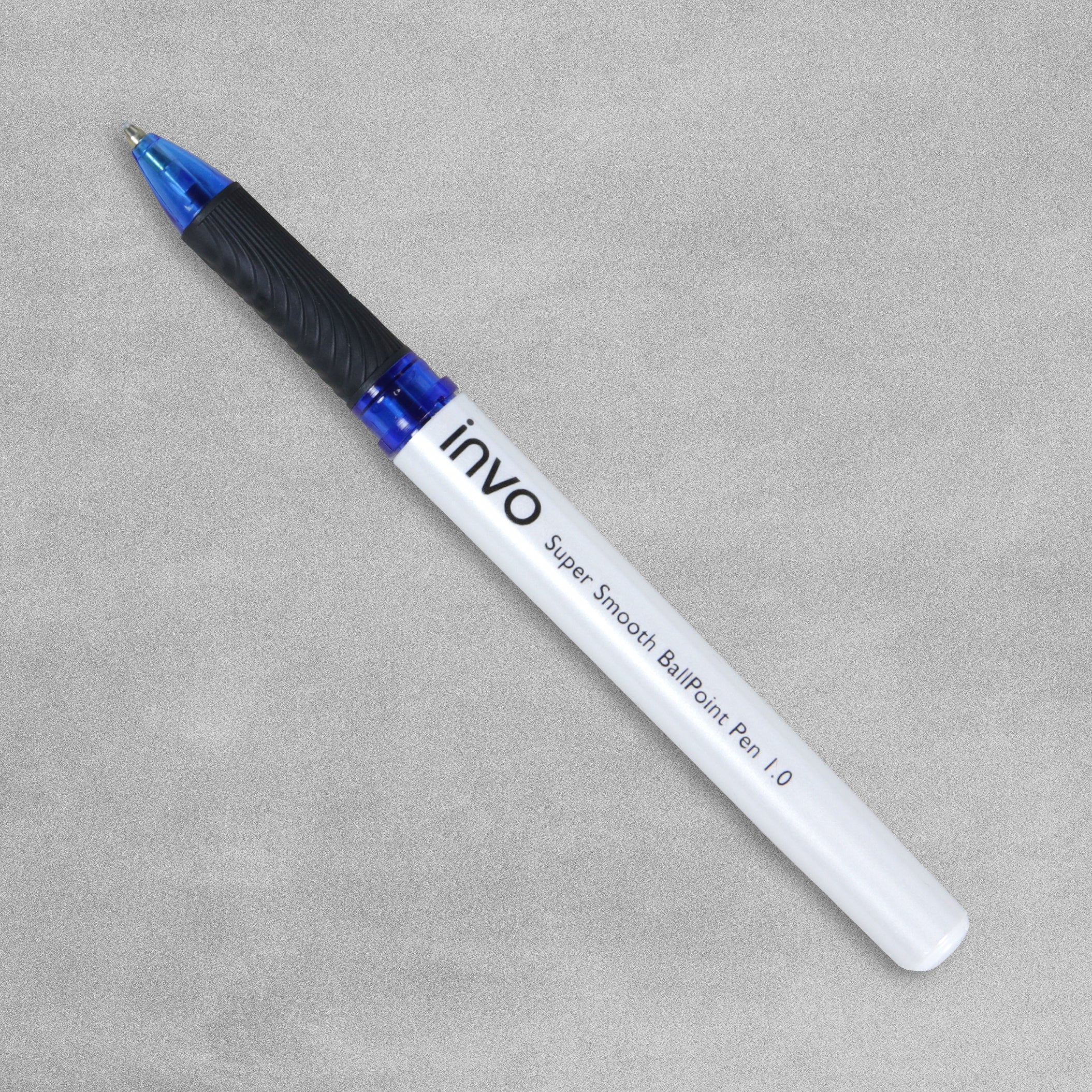 INVO Super Smooth Ballpoint Pen Blue Ink - Pack of 4