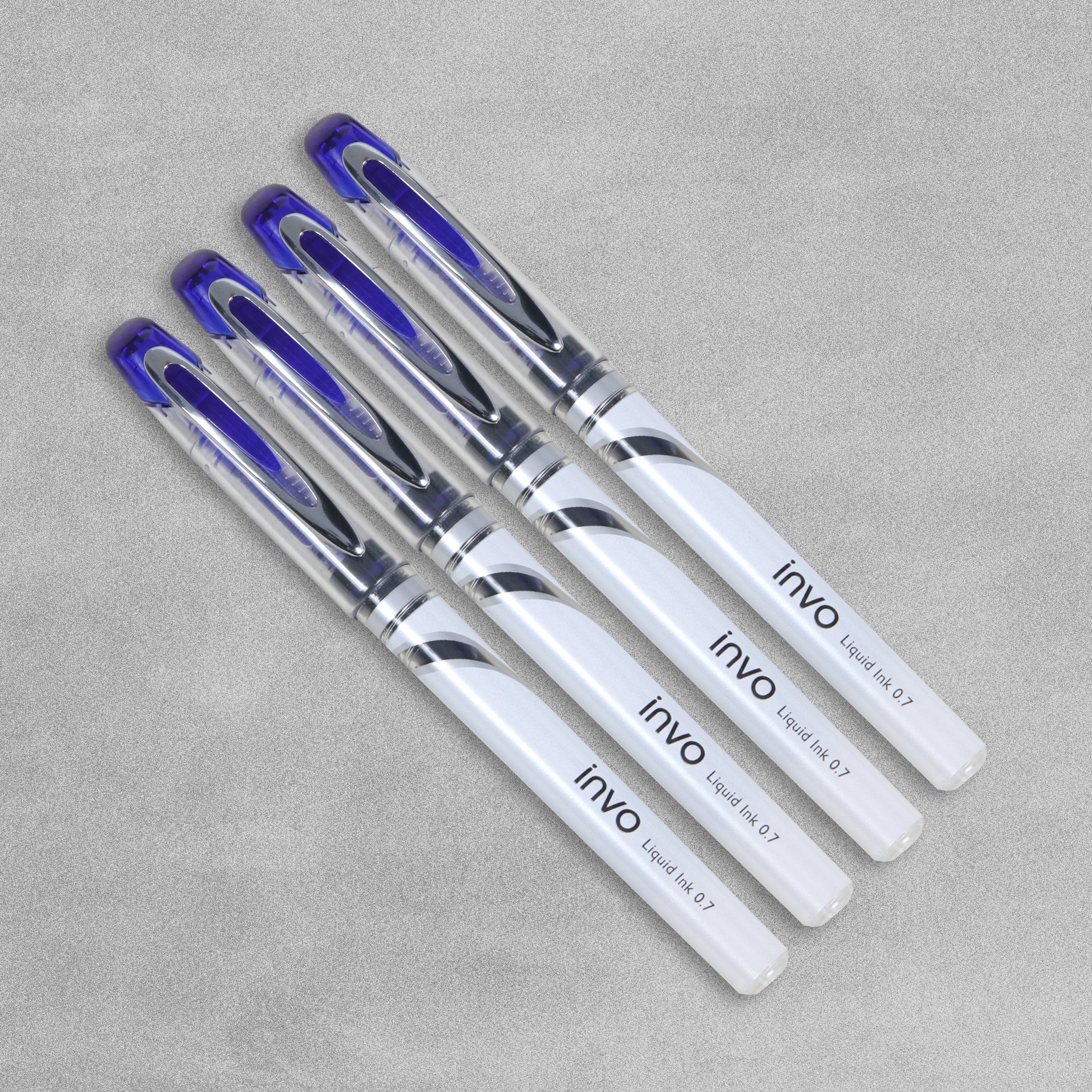 INVO Liquid Ink Pen Blue Ink - Pack of 4