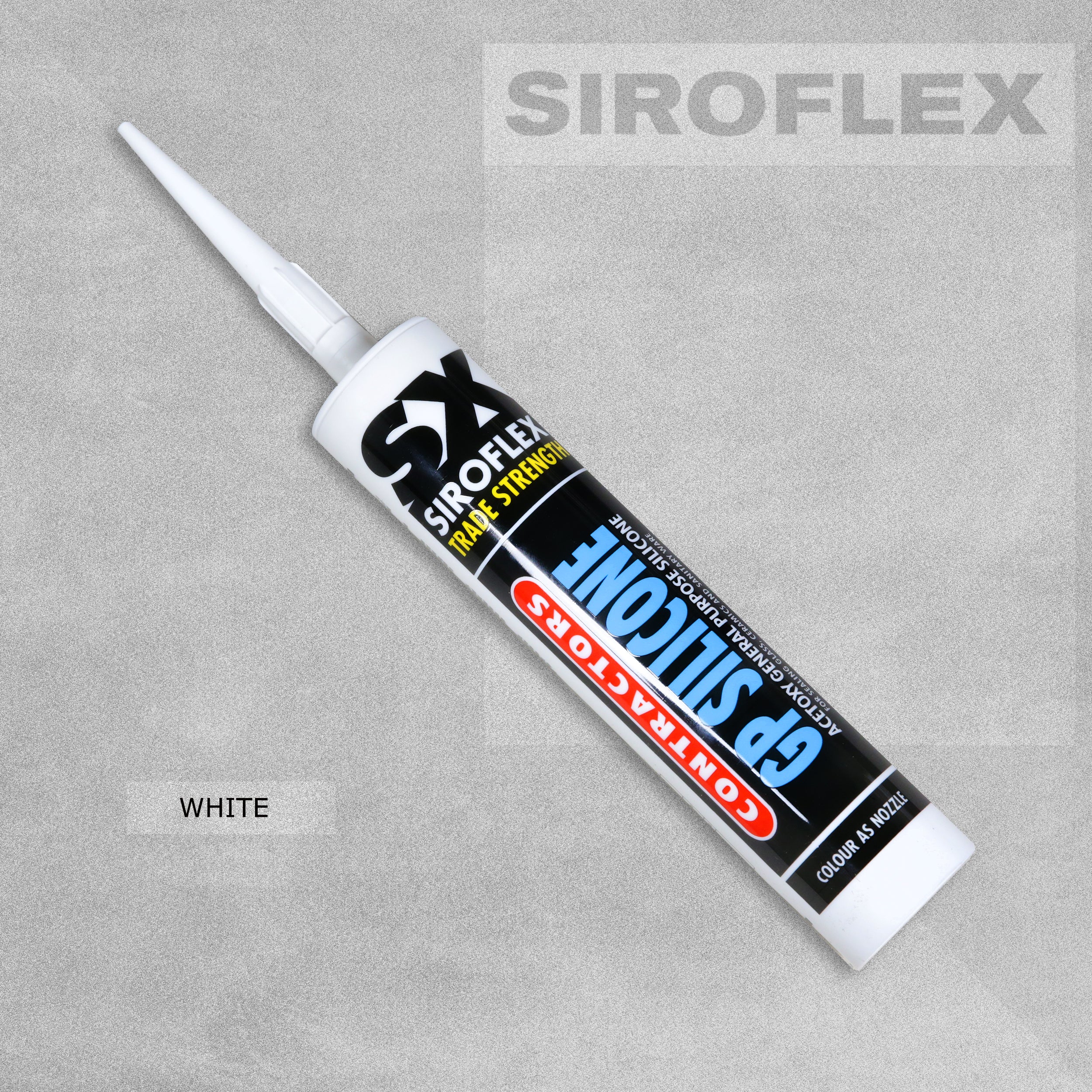Siroflex Contractors General Purpose Silicone White - 300ml