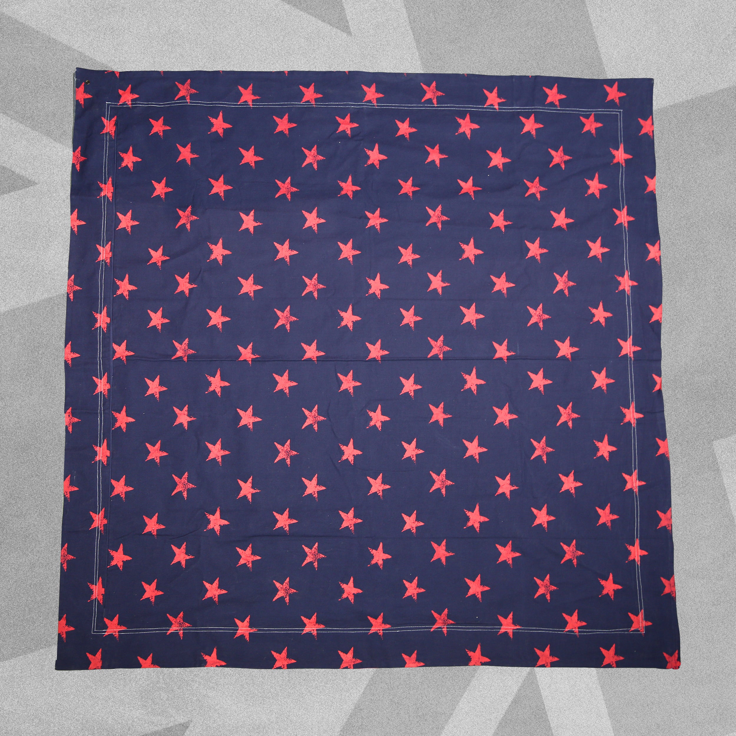 Giant Floor Cushion Cover - Flag and Stars - 145cm x 145cm